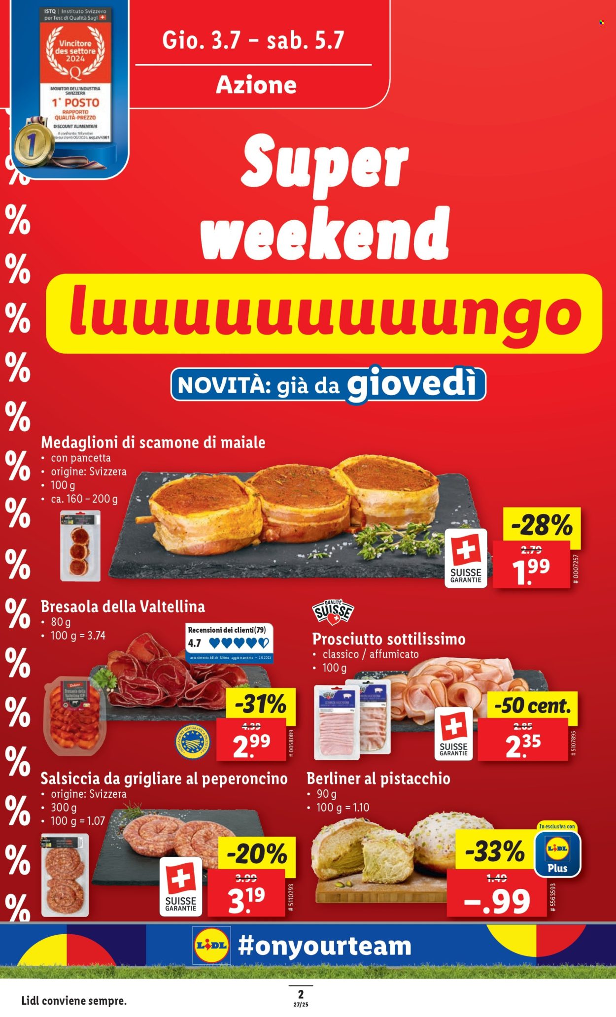 Volantino Lidl - 3.7.2025 - 9.7.2025. Pagina 2. Pagina 2