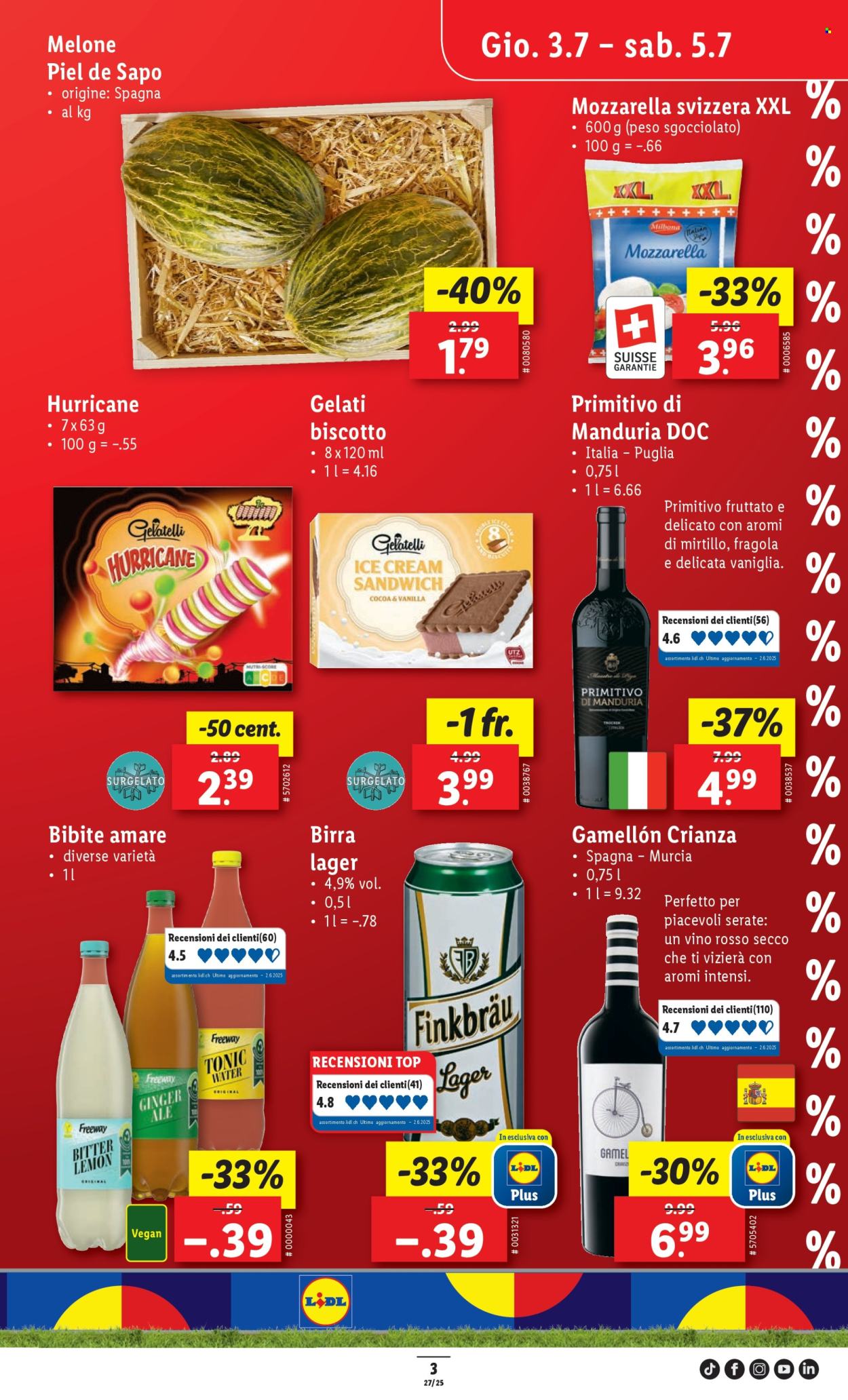 Volantino Lidl - 3.7.2025 - 9.7.2025. Pagina 3. Pagina 3