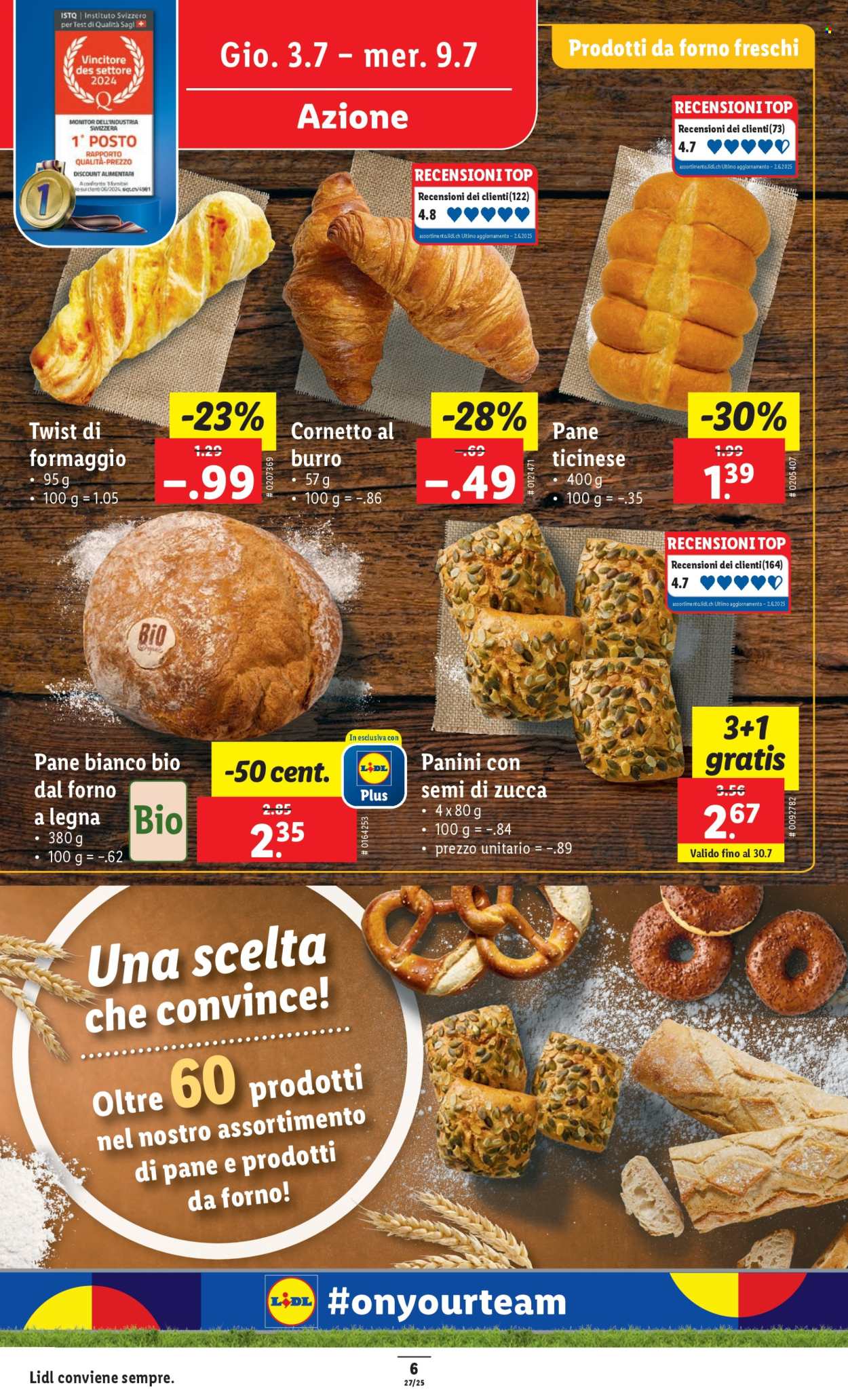 Volantino Lidl - 3.7.2025 - 9.7.2025. Pagina 6. Pagina 6