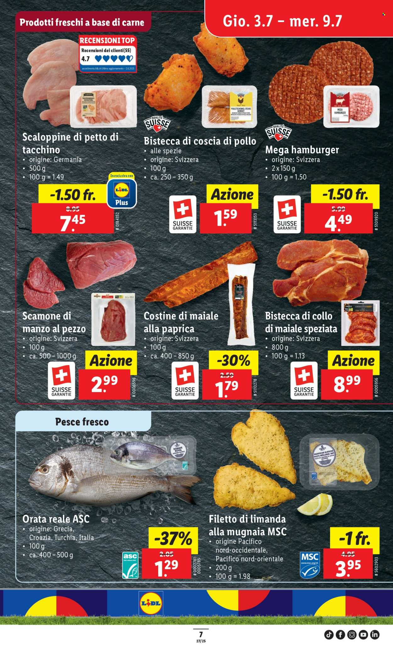 Volantino Lidl - 3.7.2025 - 9.7.2025. Pagina 7. Pagina 7