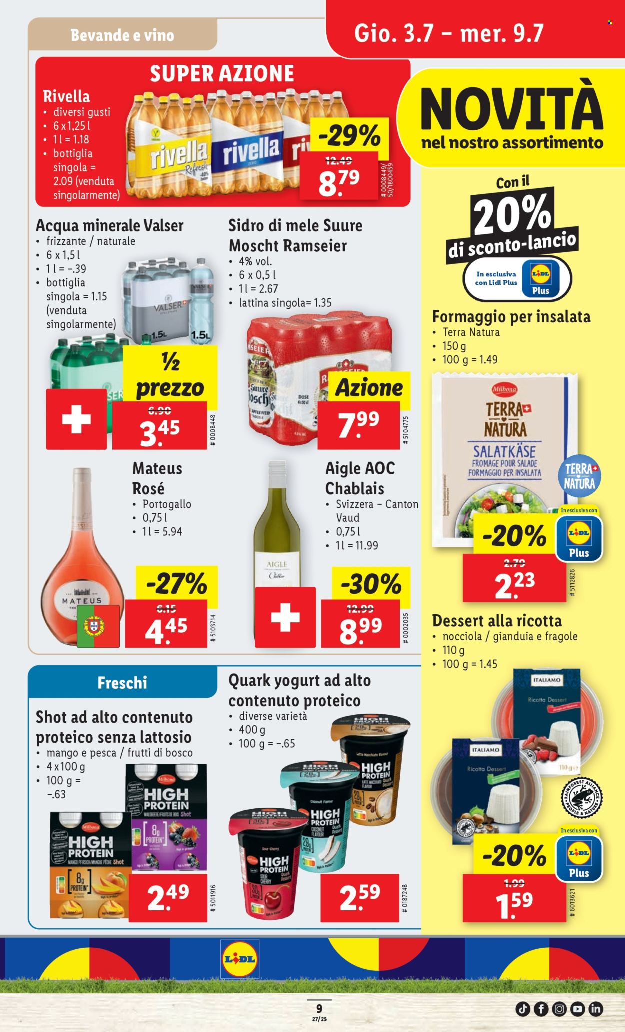 Volantino Lidl - 3.7.2025 - 9.7.2025. Pagina 9. Pagina 9