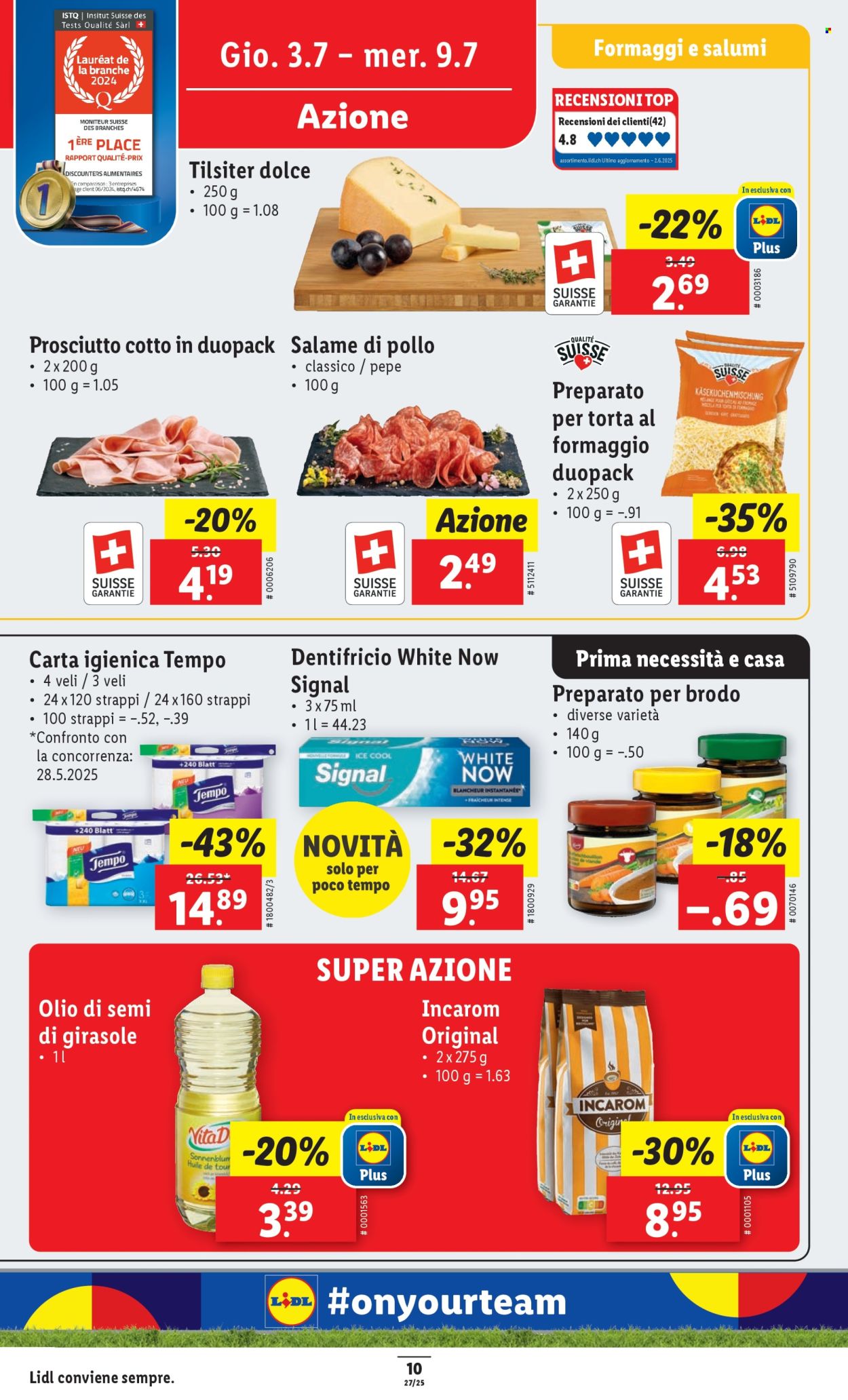 Volantino Lidl - 3.7.2025 - 9.7.2025. Pagina 10. Pagina 10