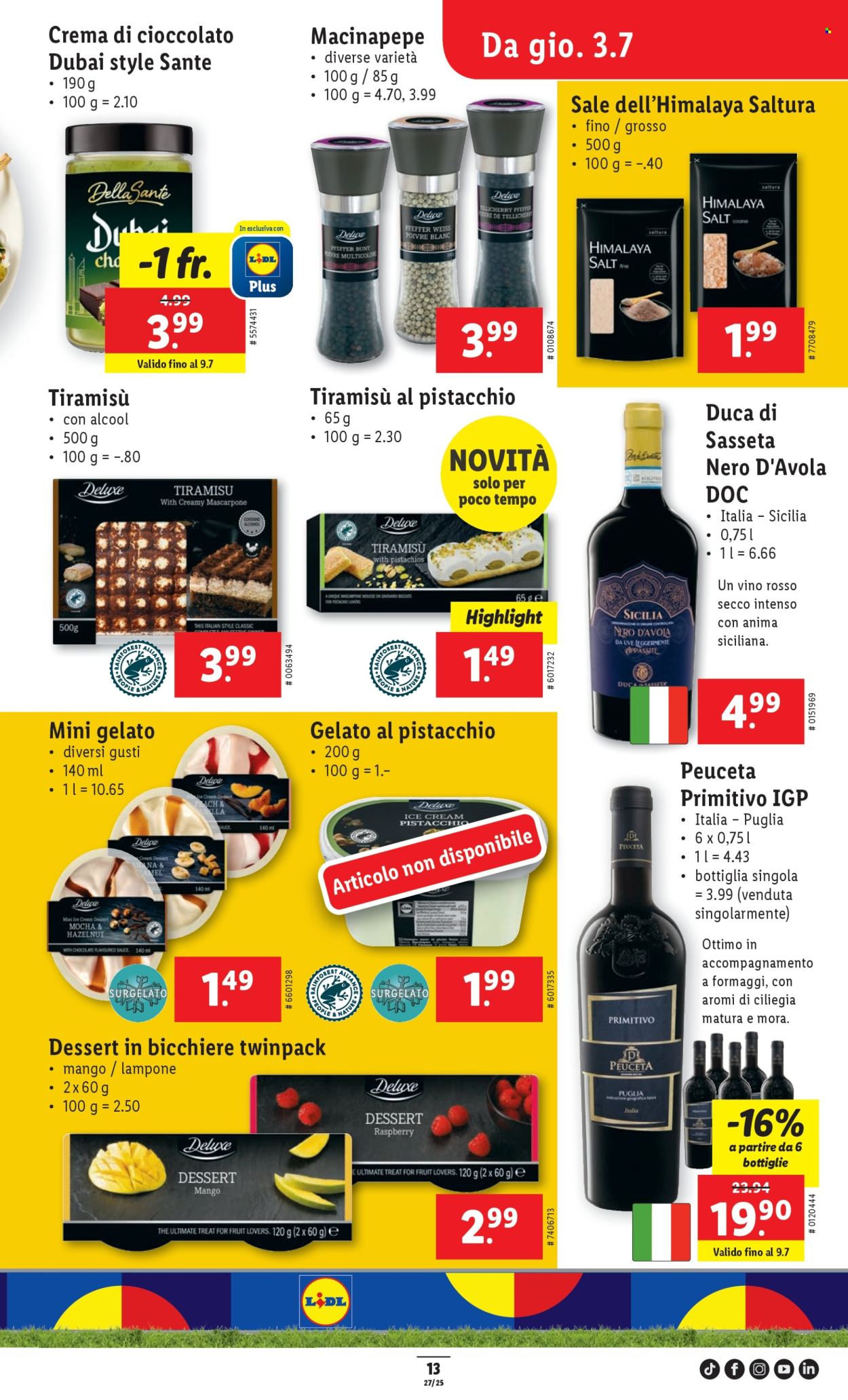 Volantino Lidl - 3.7.2025 - 9.7.2025. Pagina 13. Pagina 13