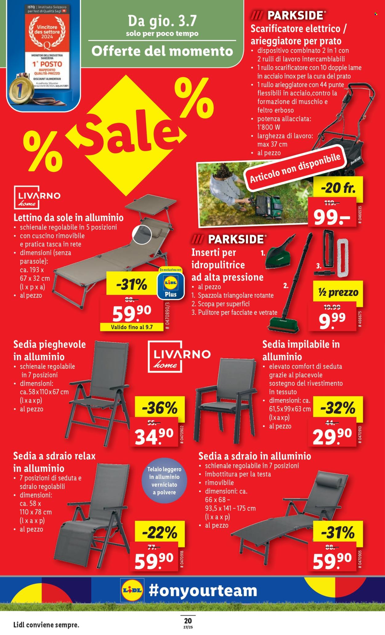 Volantino Lidl - 3.7.2025 - 9.7.2025. Pagina 20. Pagina 20