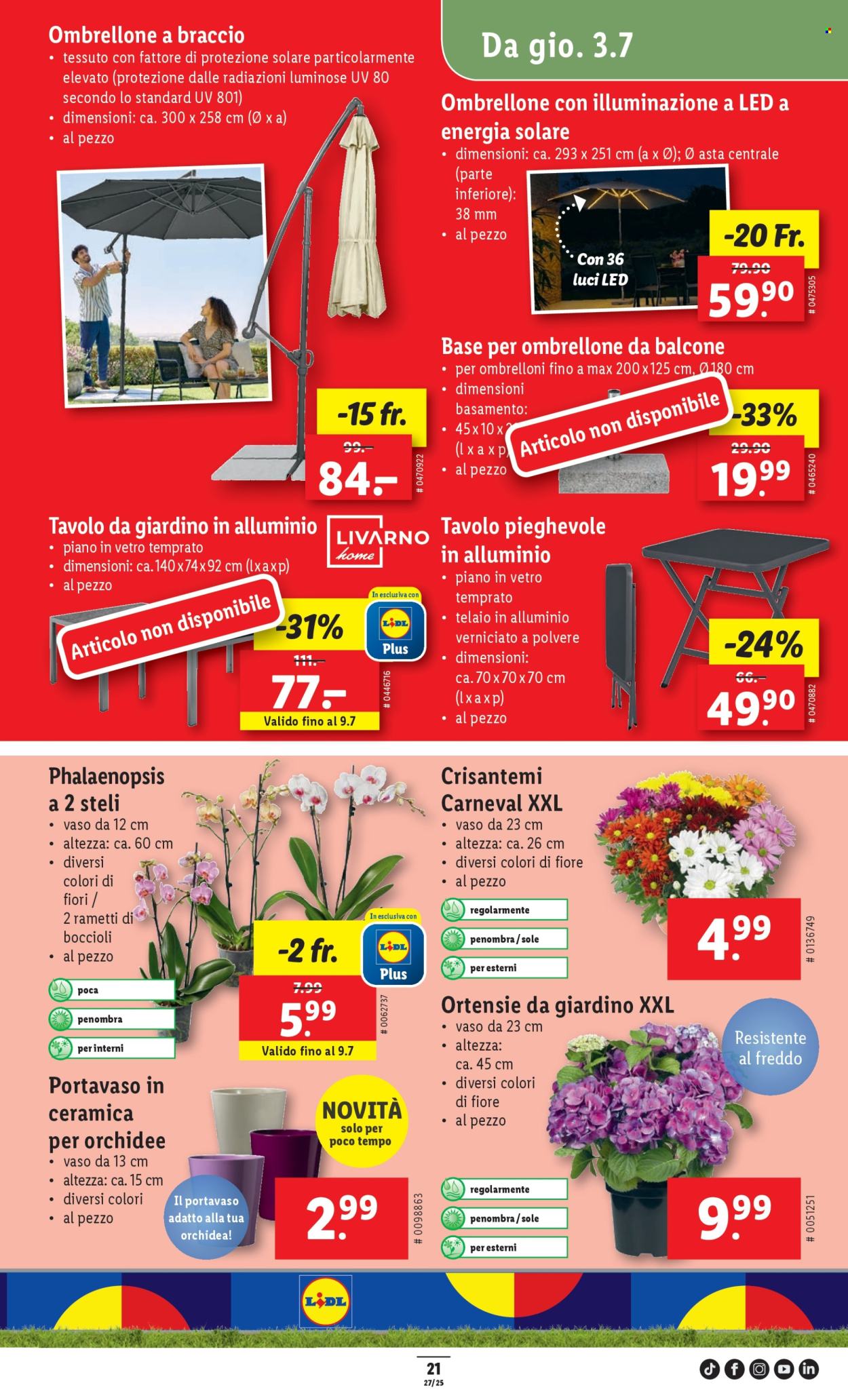 Volantino Lidl - 3.7.2025 - 9.7.2025. Pagina 21. Pagina 21