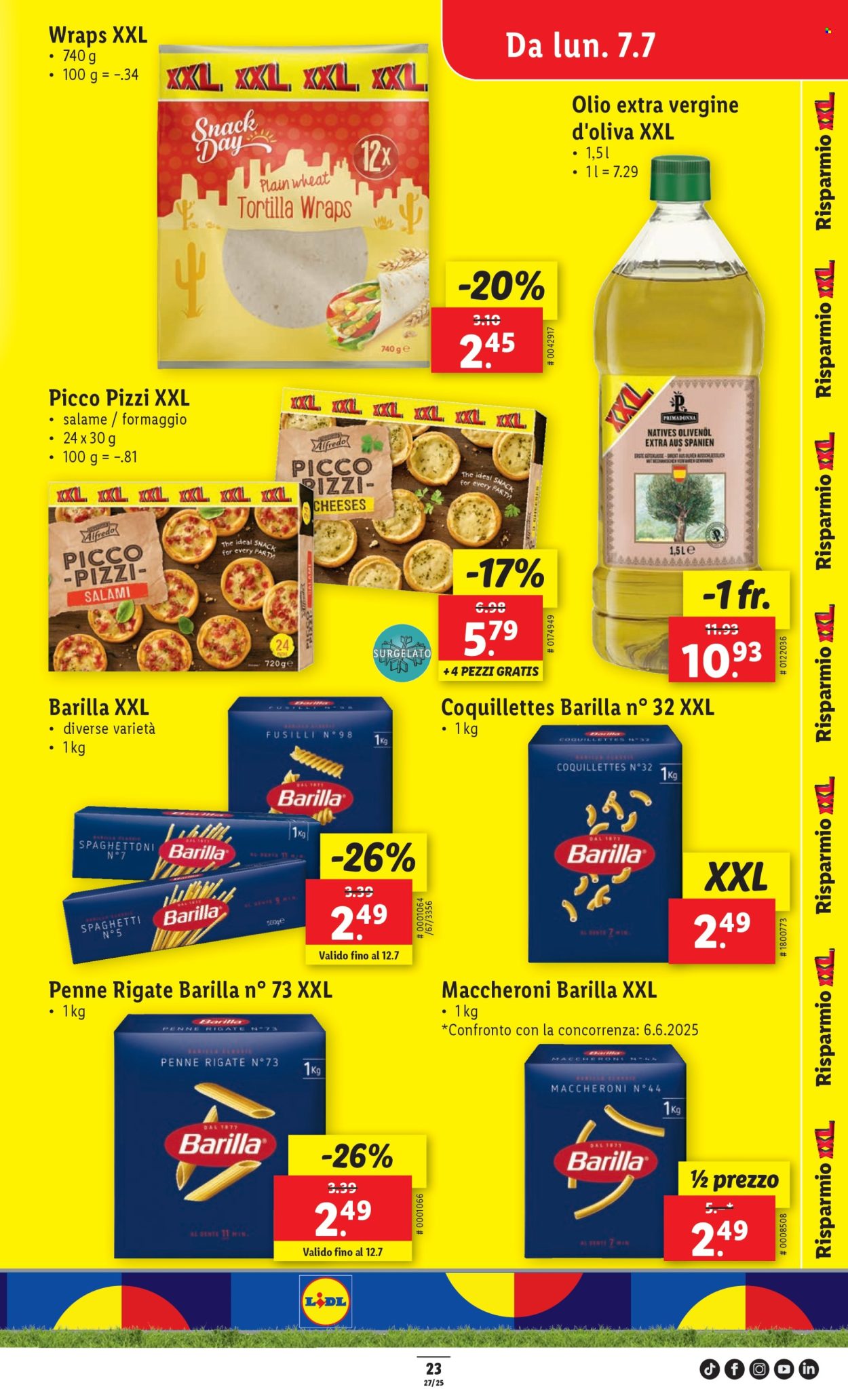 Volantino Lidl - 3.7.2025 - 9.7.2025. Pagina 23. Pagina 23