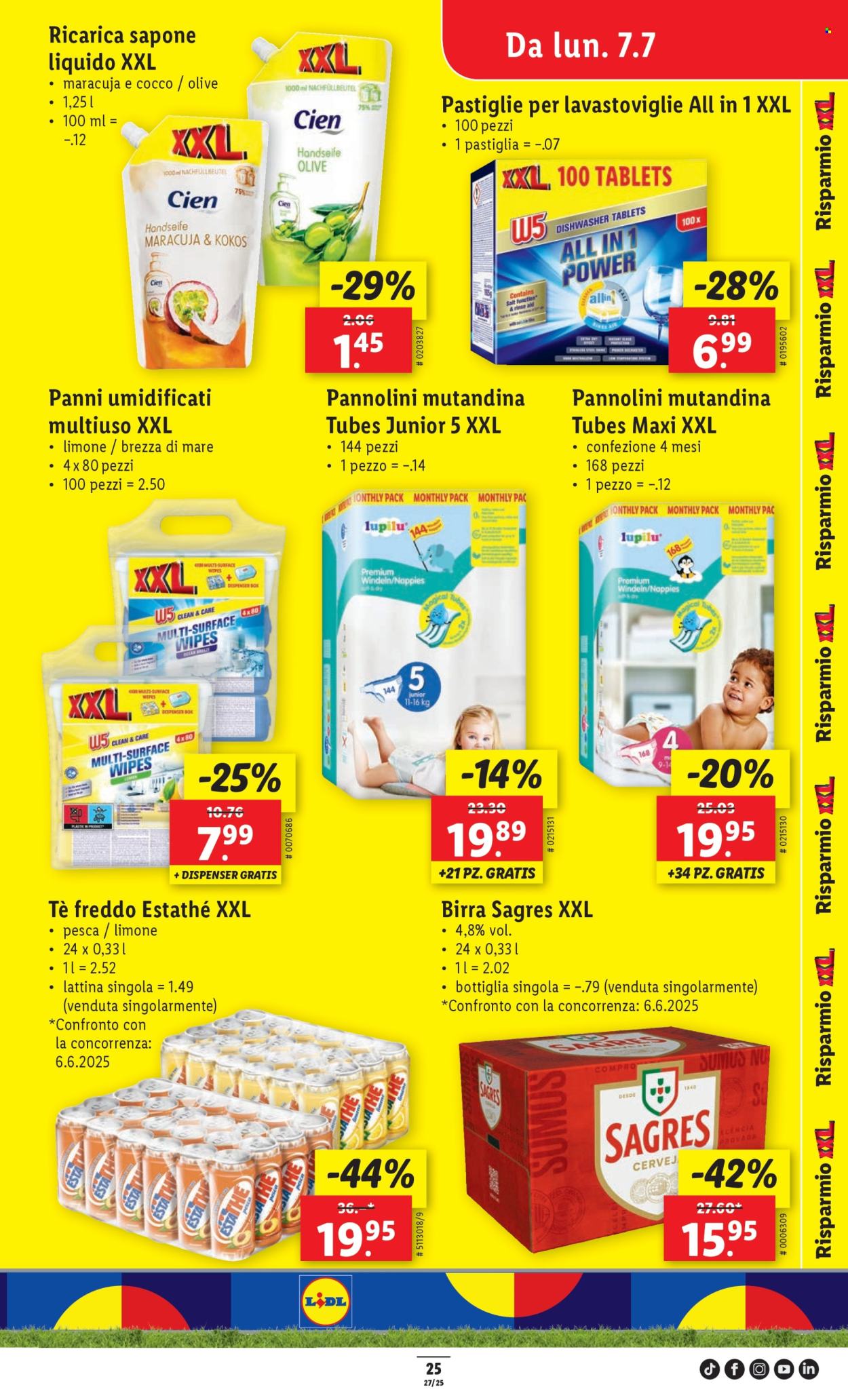 Volantino Lidl - 3.7.2025 - 9.7.2025. Pagina 25. Pagina 25