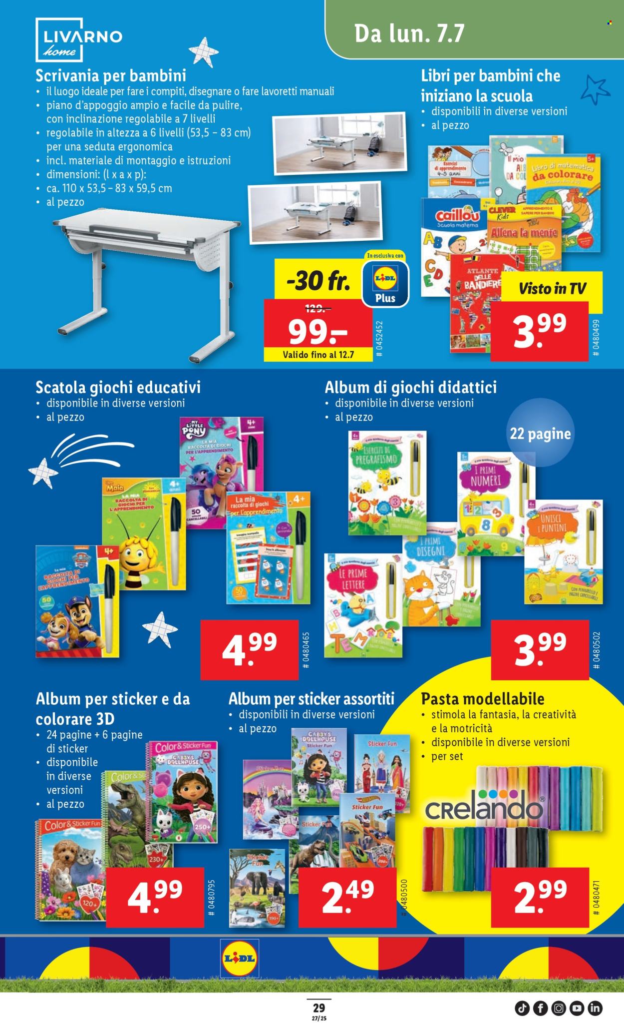 Volantino Lidl - 3.7.2025 - 9.7.2025. Pagina 29. Pagina 29
