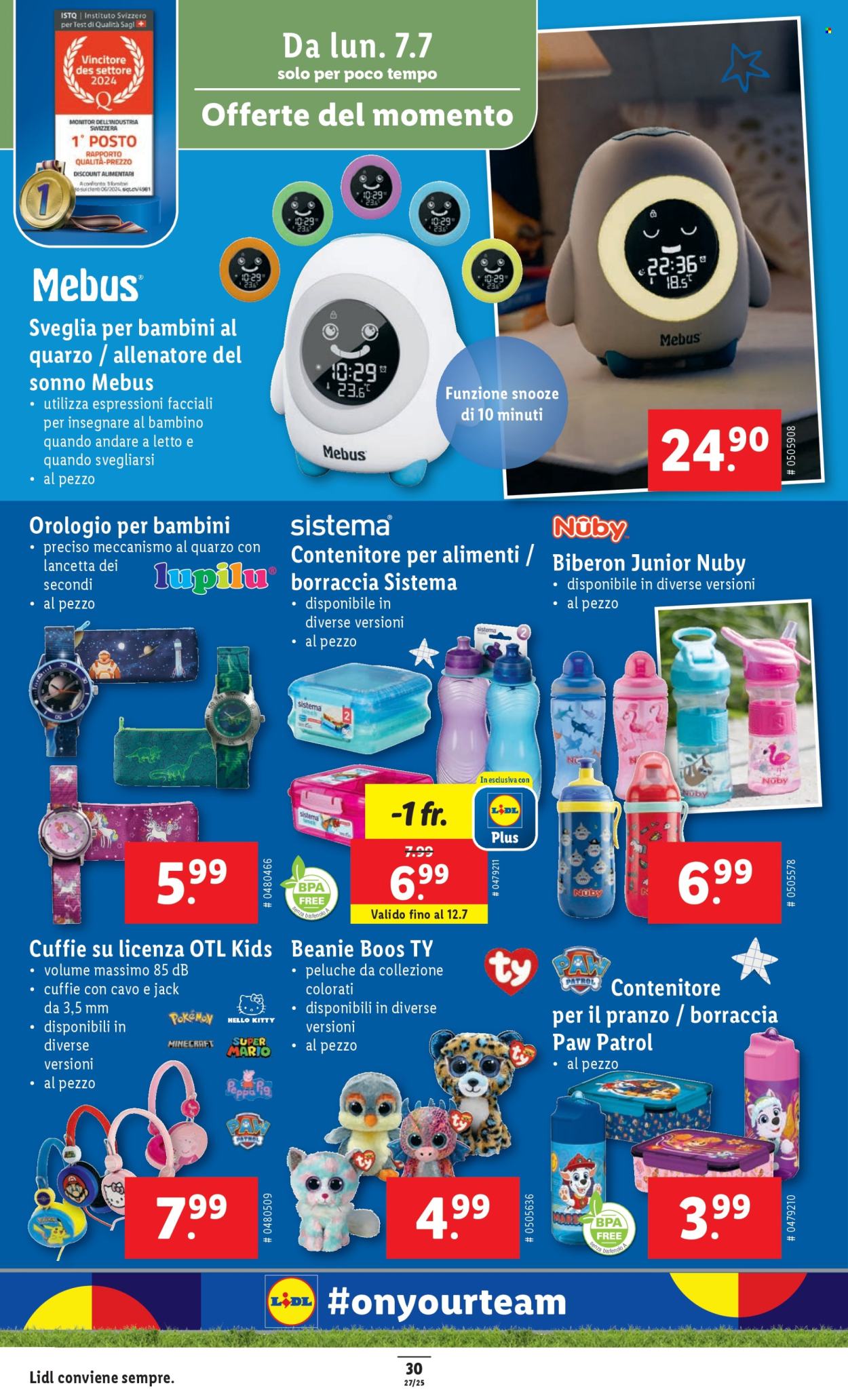 Volantino Lidl - 3.7.2025 - 9.7.2025. Pagina 30. Pagina 30