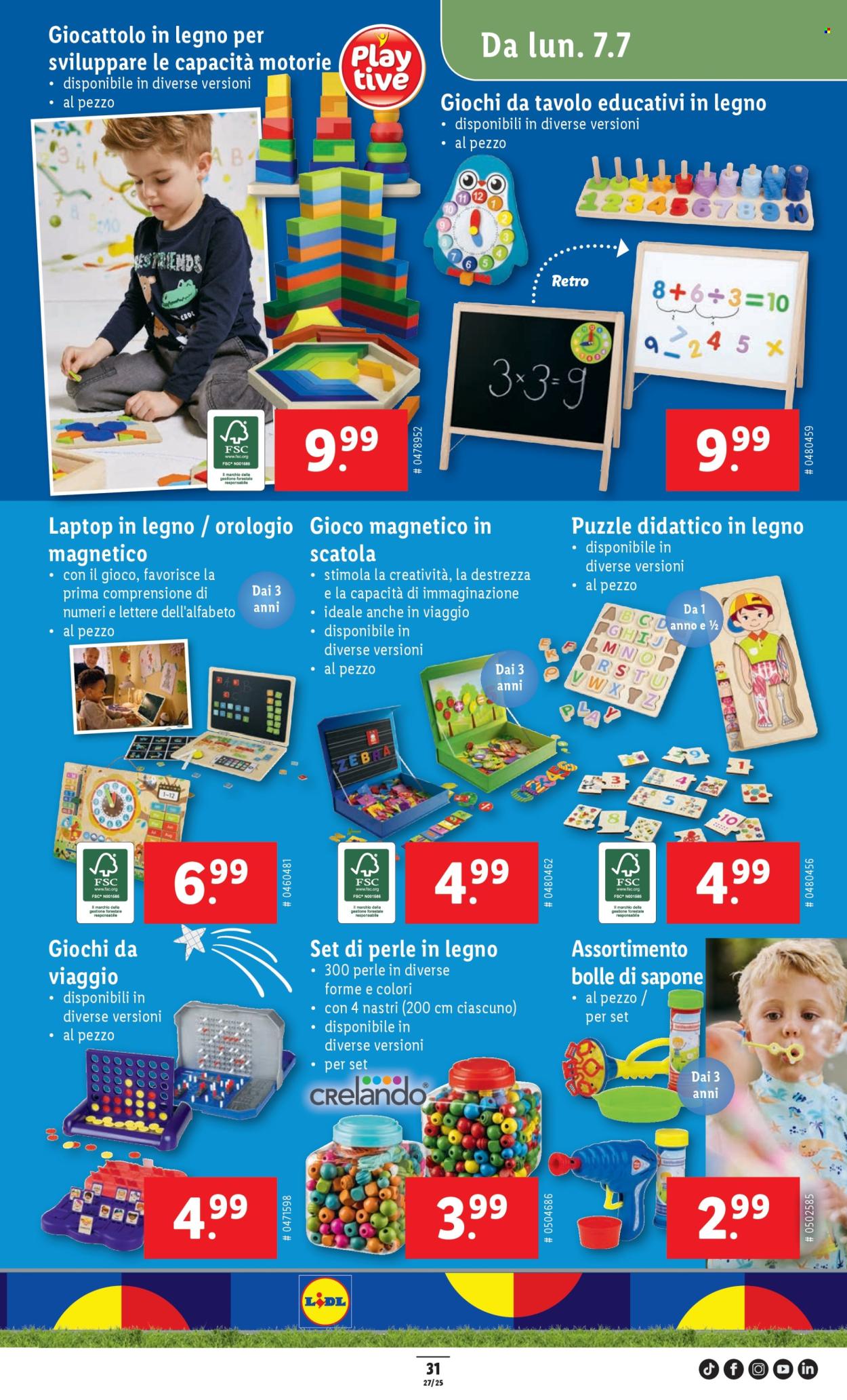 Volantino Lidl - 3.7.2025 - 9.7.2025. Pagina 31. Pagina 31