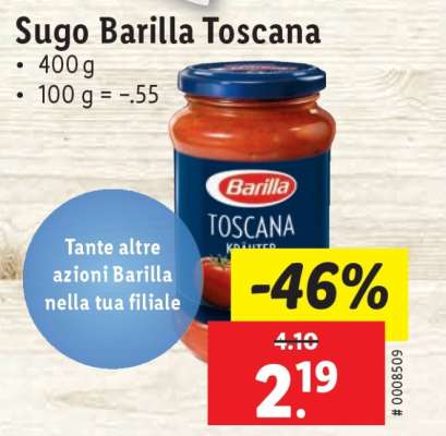 Sugo Barilla Toscana