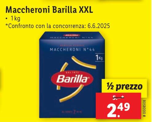 Maccheroni Barilla XXL