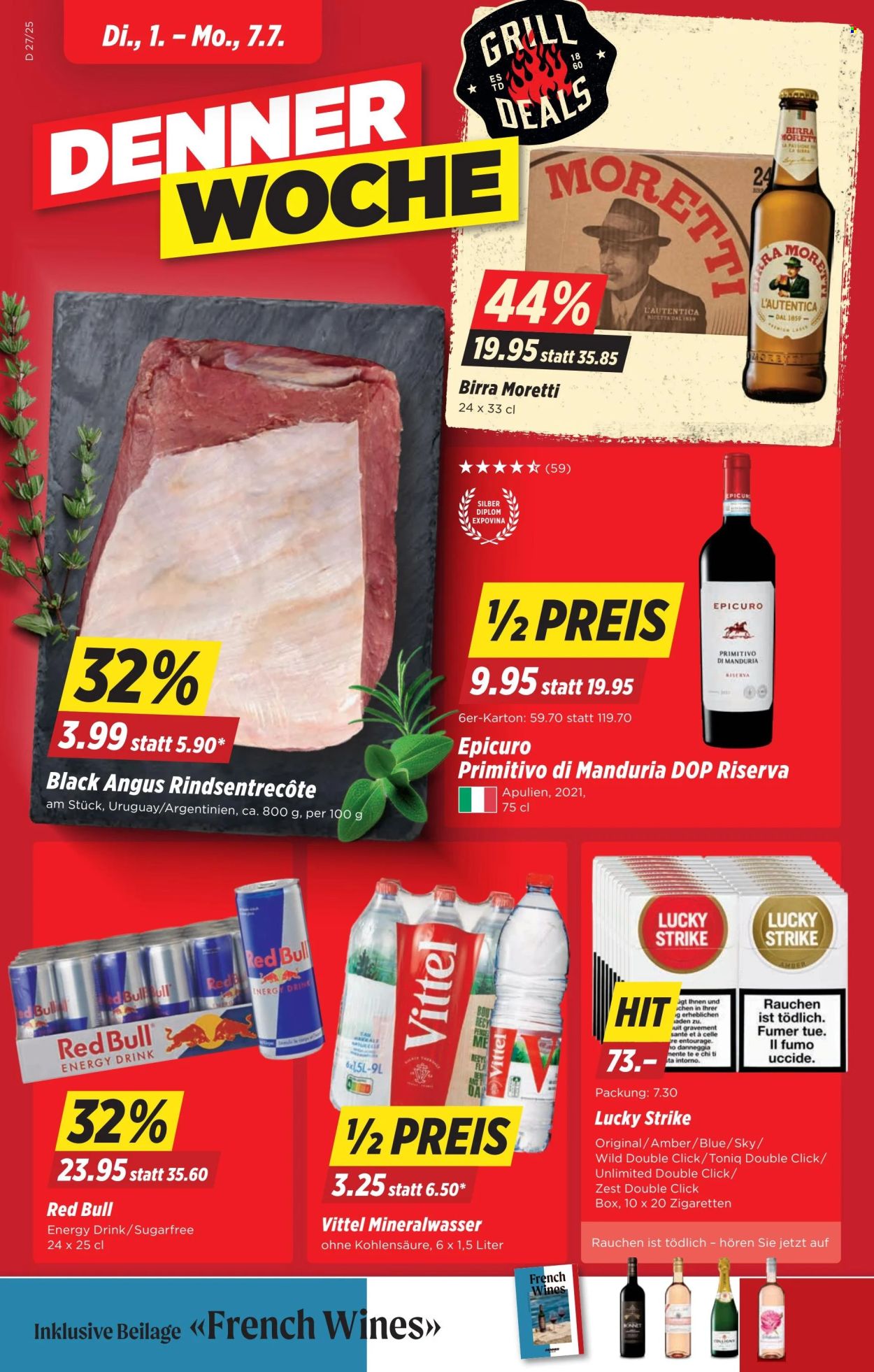 Volantino Denner - 1.7.2025 - 7.7.2025. Pagina 1. Pagina 1
