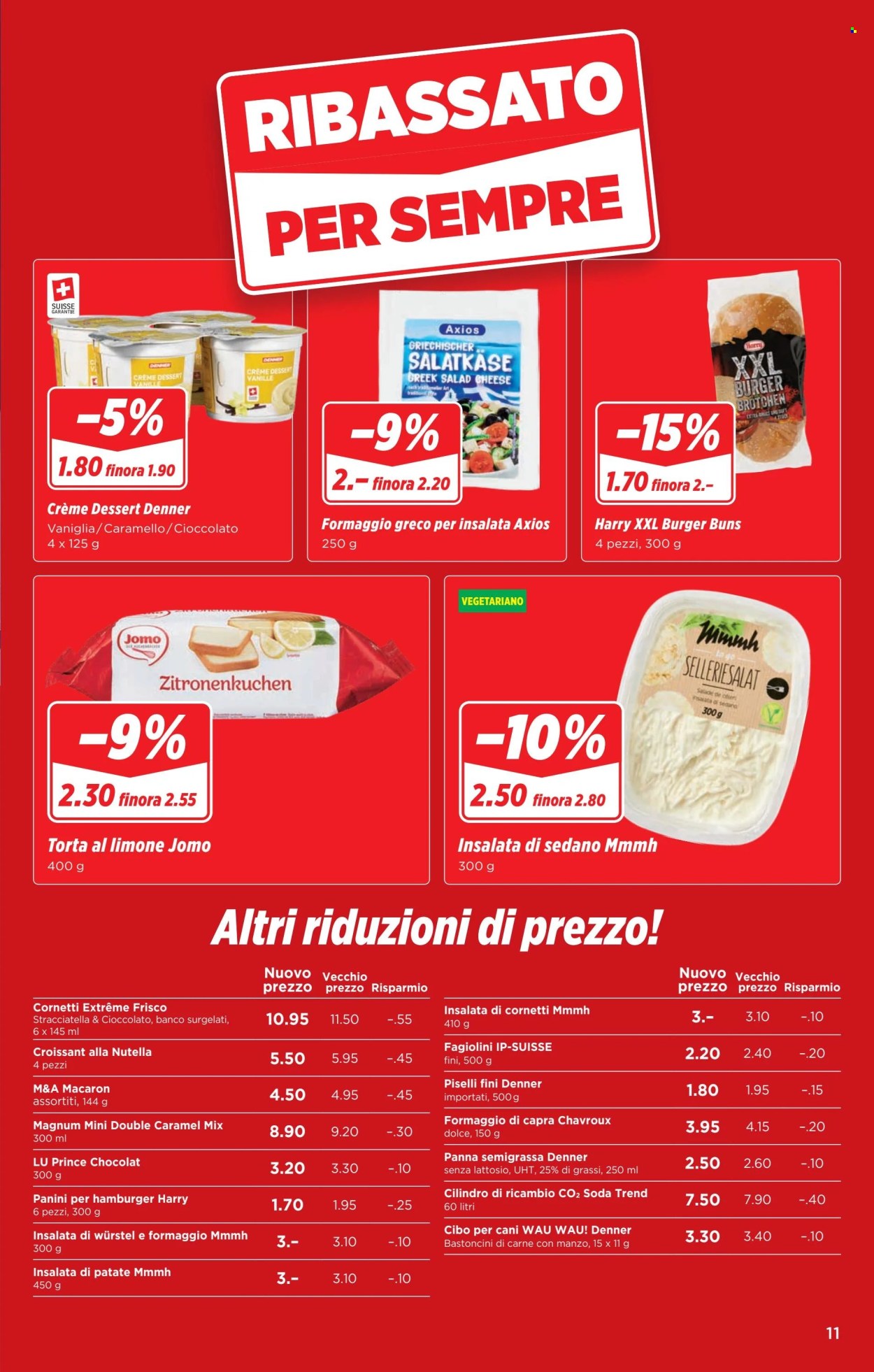 Volantino Denner - 1.7.2025 - 7.7.2025. Pagina 11. Pagina 11