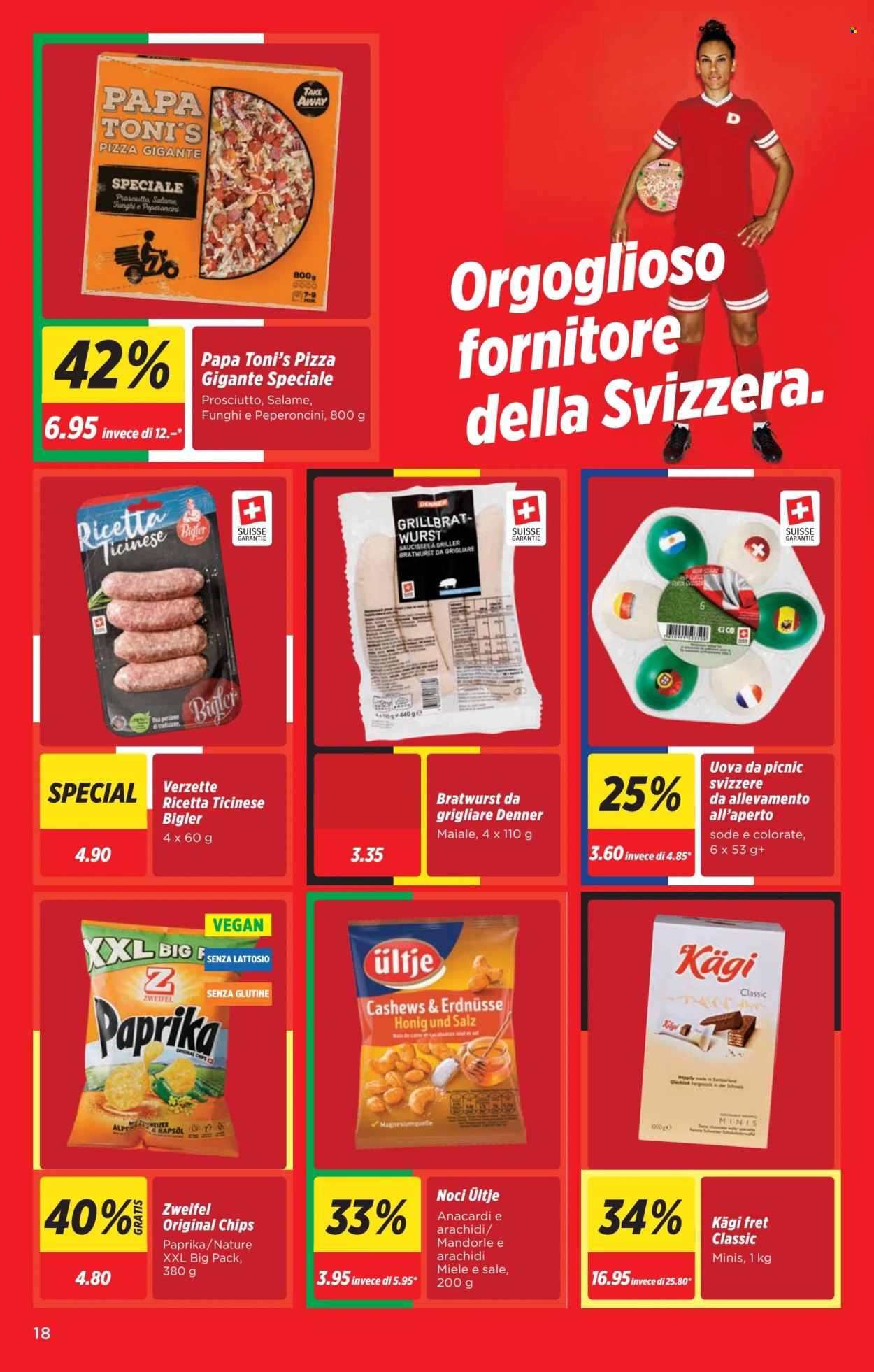 Volantino Denner - 1.7.2025 - 7.7.2025. Pagina 18. Pagina 18