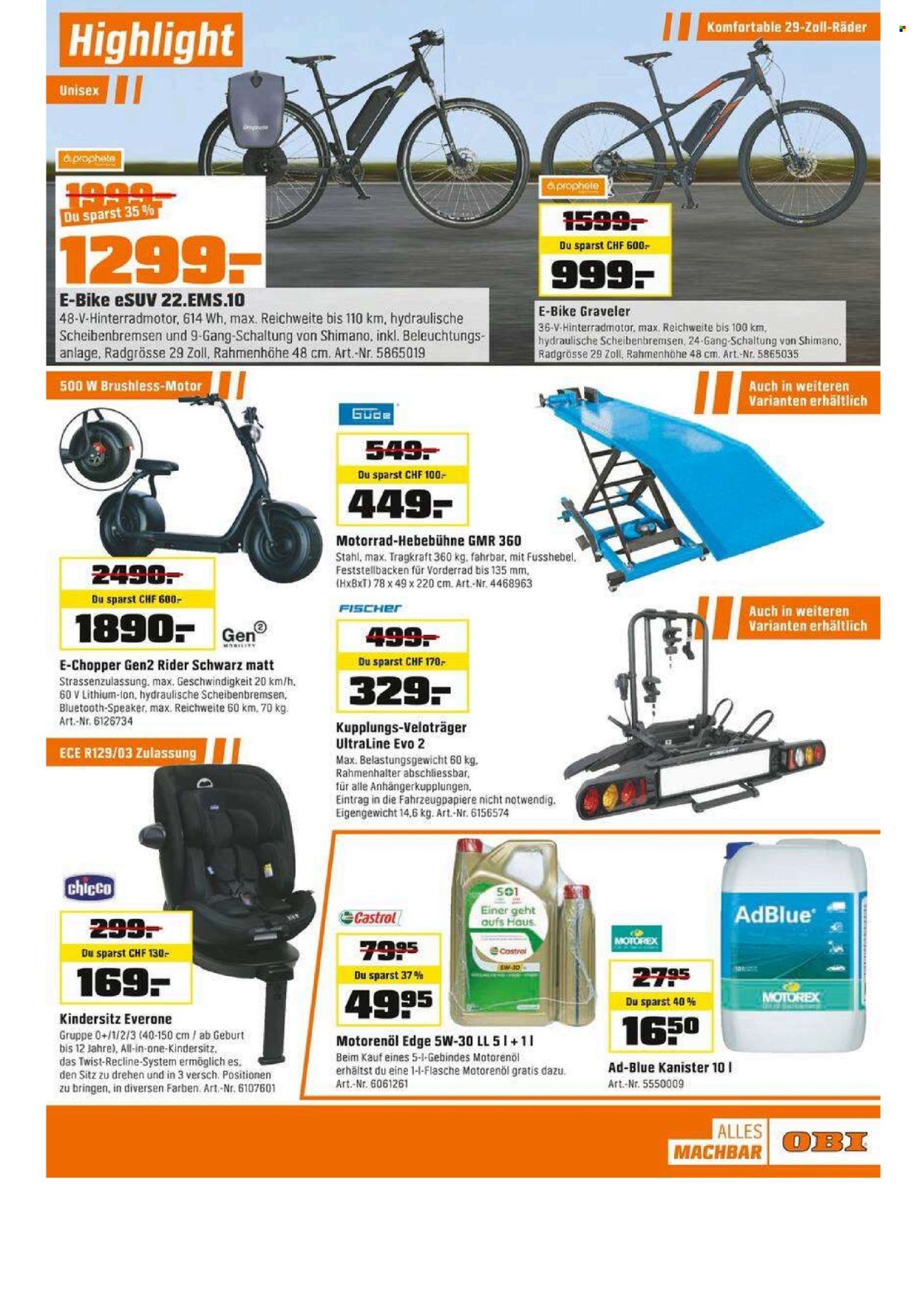 Volantino OBI - 29.6.2025 - 19.7.2025. Pagina 9. Pagina 9