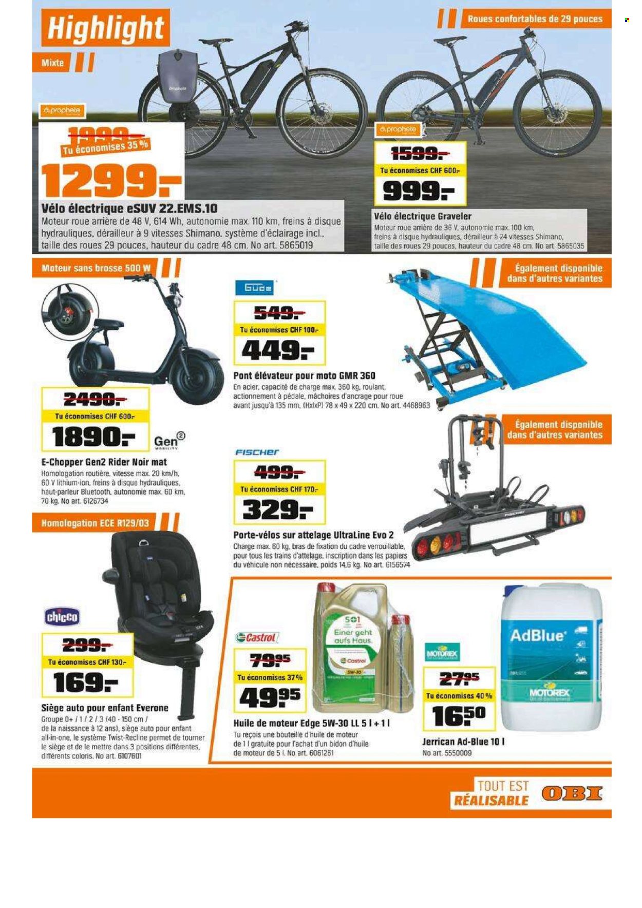 Volantino OBI - 29.6.2025 - 17.8.2025. Pagina 9. Pagina 9