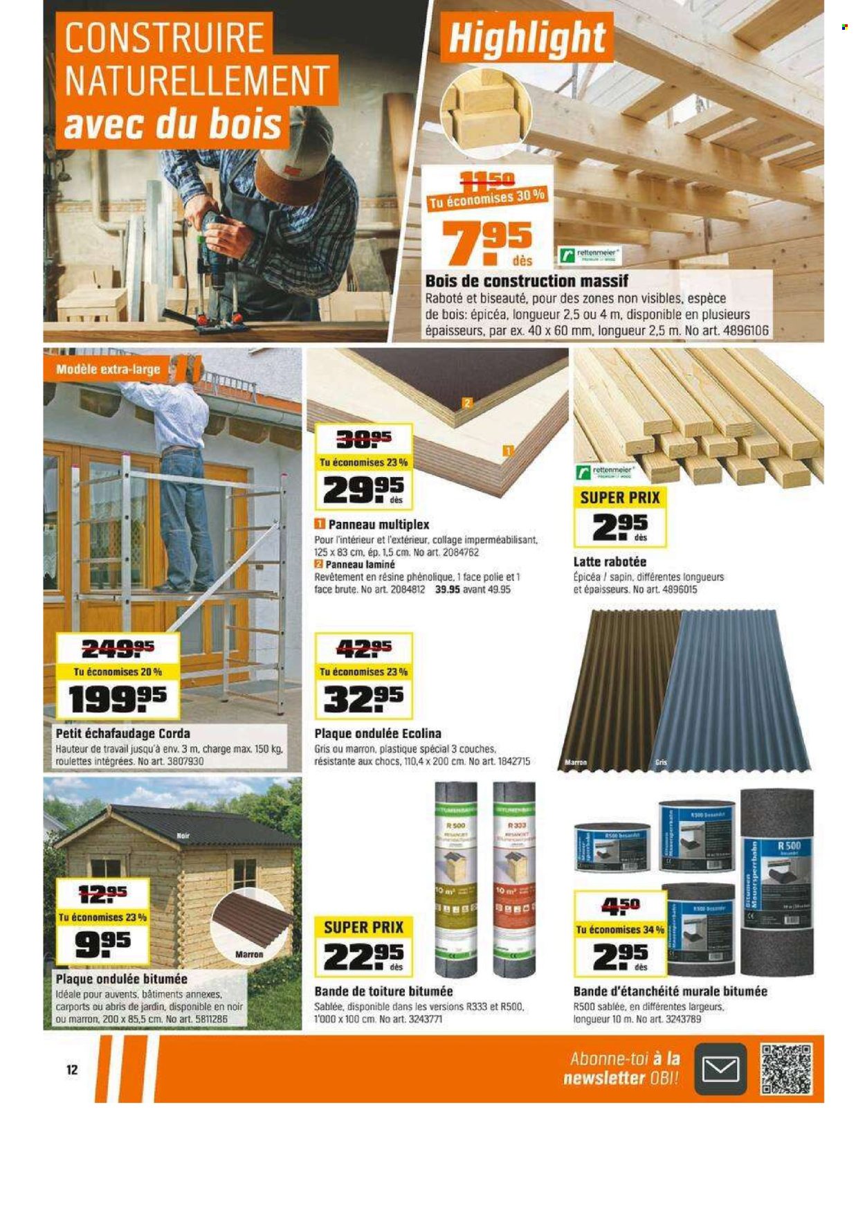 Volantino OBI - 29.6.2025 - 17.8.2025. Pagina 12. Pagina 12