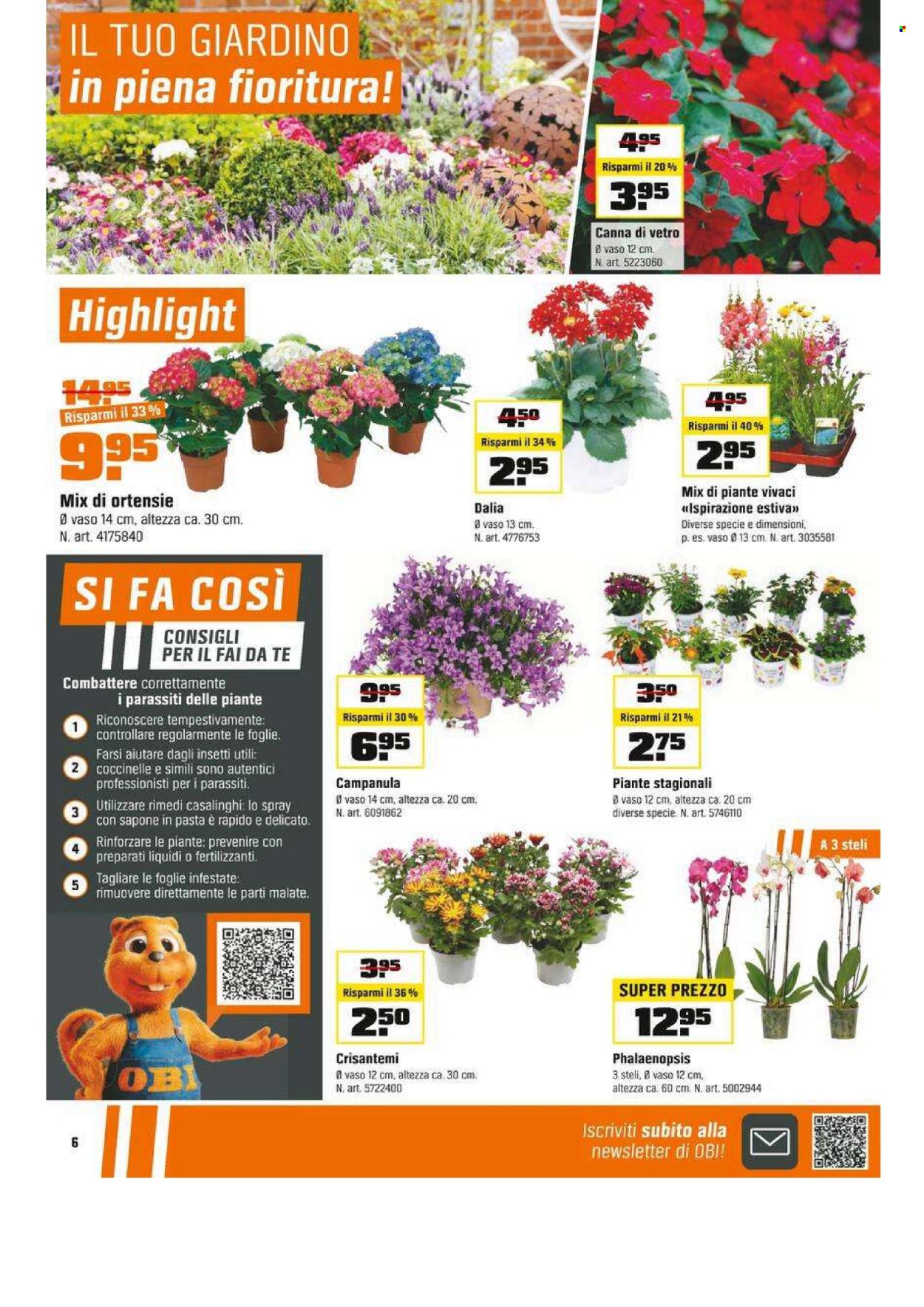 Volantino OBI - 29.6.2025 - 19.7.2025. Pagina 6. Pagina 6