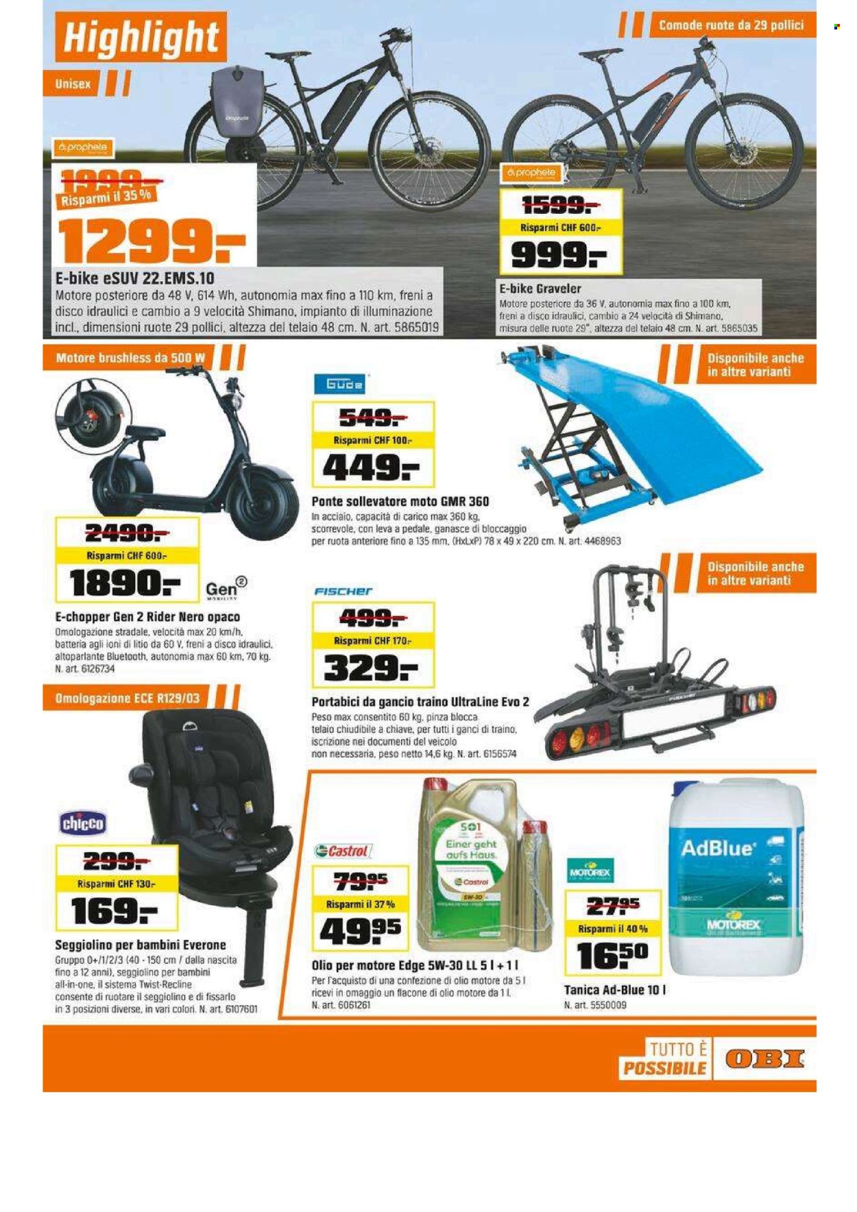 Volantino OBI - 29.6.2025 - 19.7.2025. Pagina 9. Pagina 9