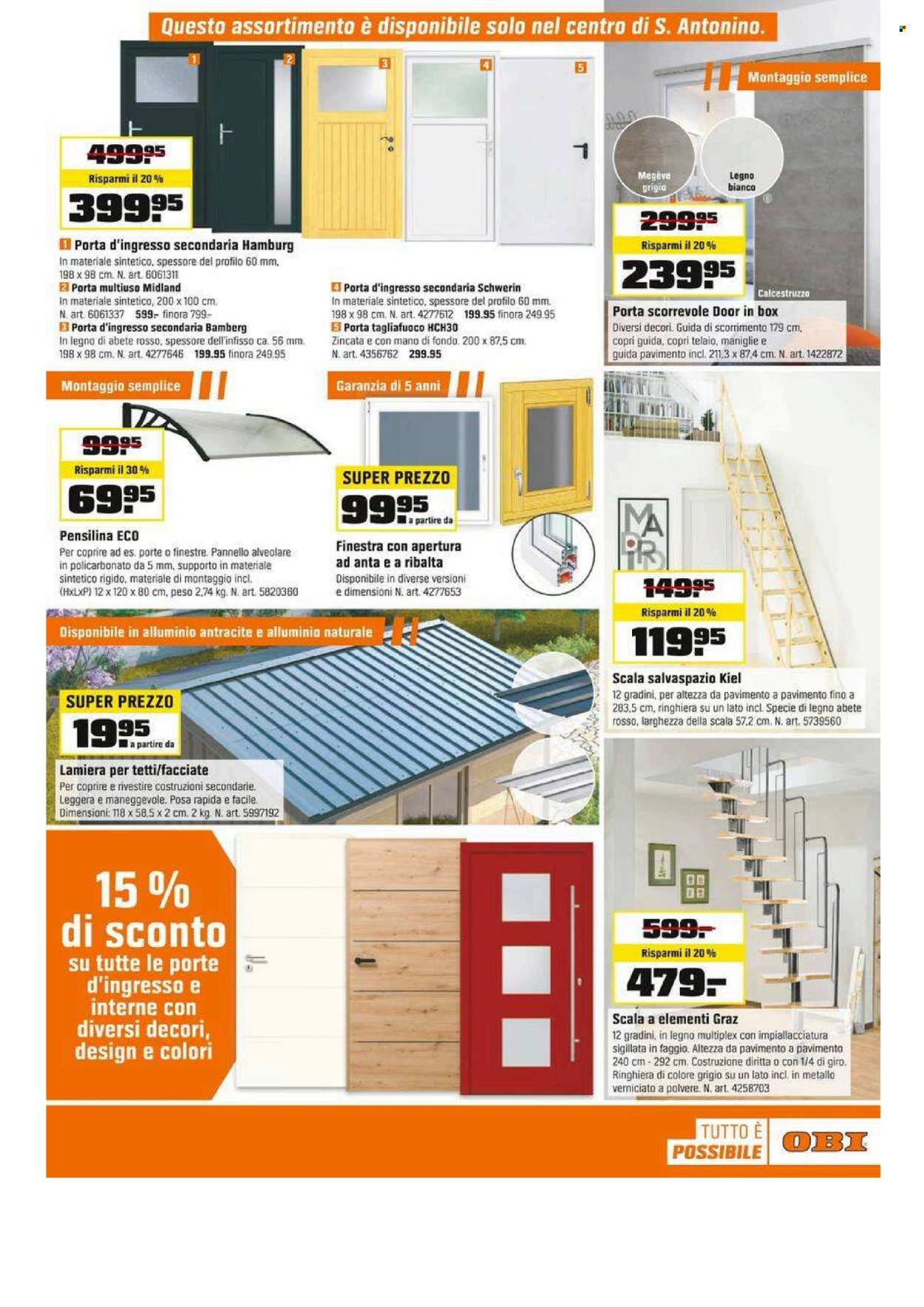 Volantino OBI - 29.6.2025 - 19.7.2025. Pagina 13. Pagina 13