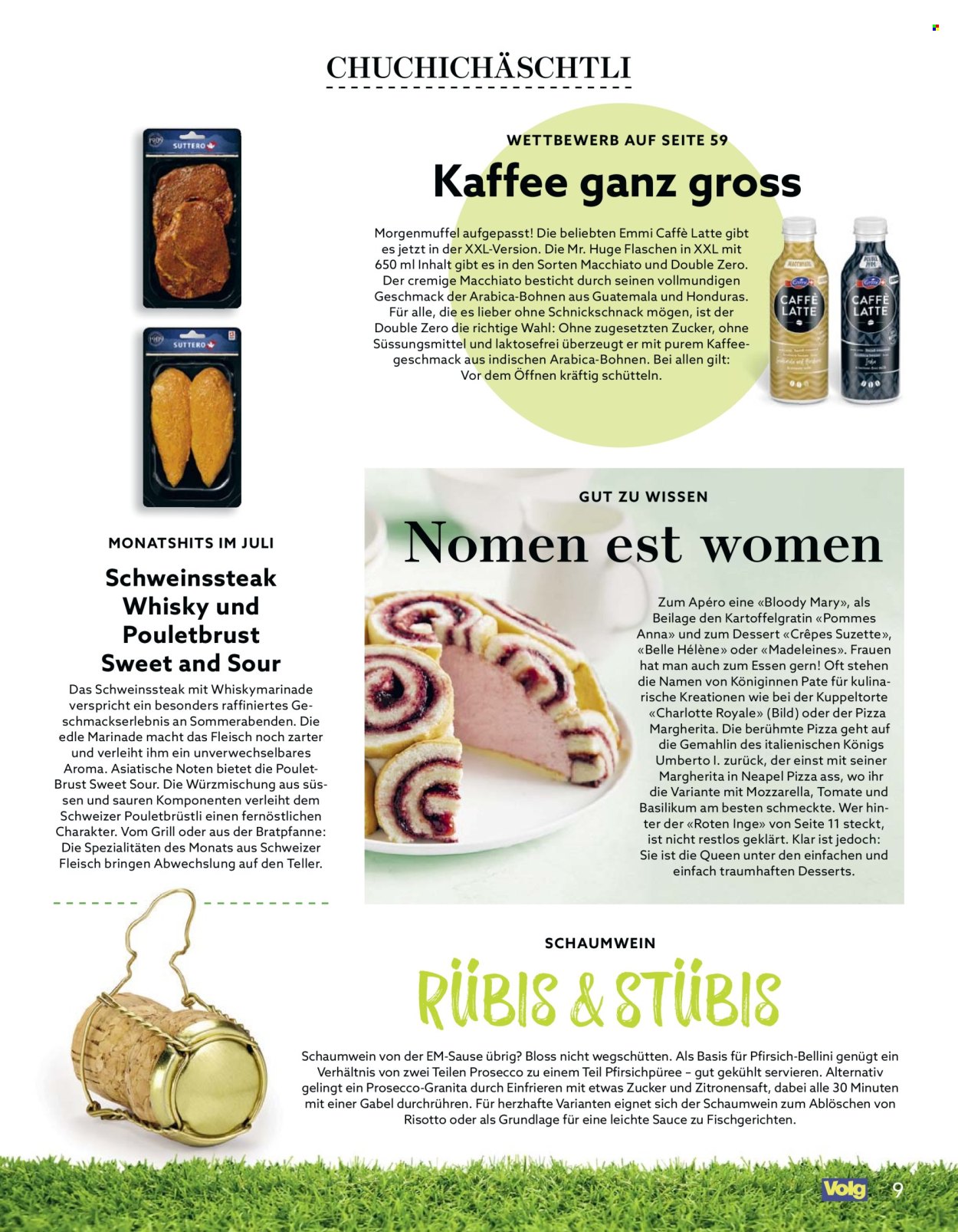 Volantino Volg - 1.7.2025 - 31.7.2025. Pagina 9. Pagina 9