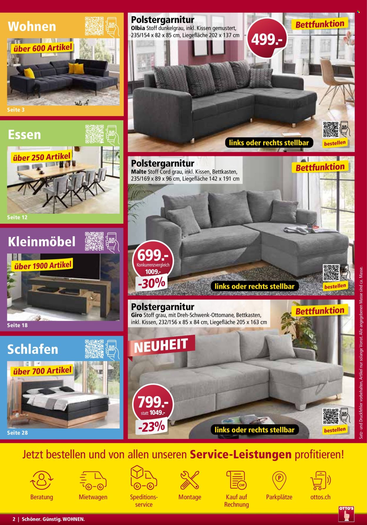 Volantino Otto's - 1.7.2025 - 31.8.2025. Pagina 2. Pagina 2
