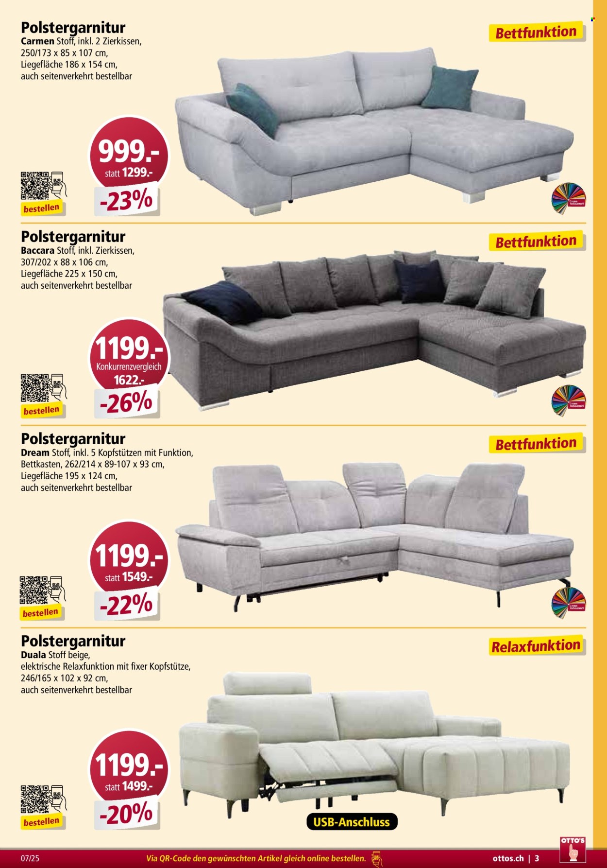 Volantino Otto's - 1.7.2025 - 31.8.2025. Pagina 3. Pagina 3