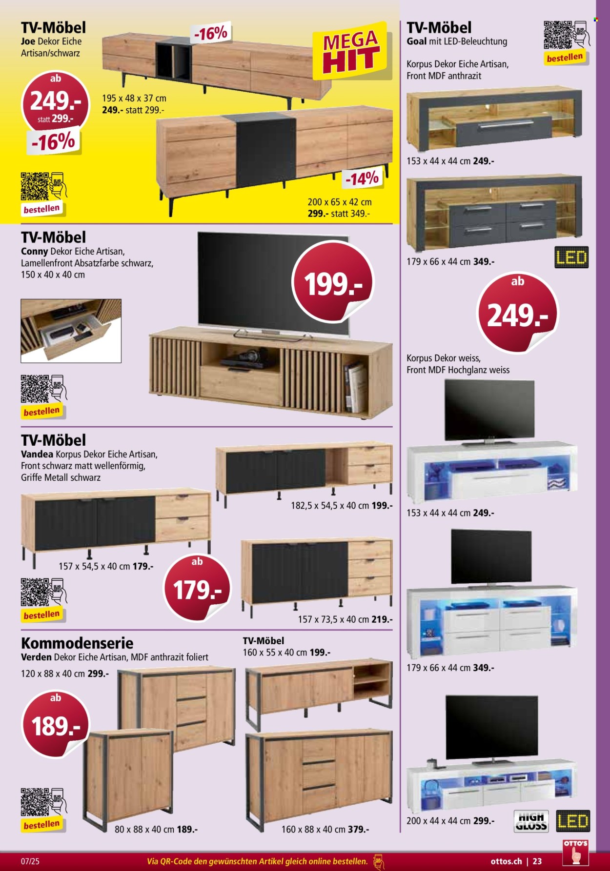 Volantino Otto's - 1.7.2025 - 31.8.2025. Pagina 23. Pagina 23