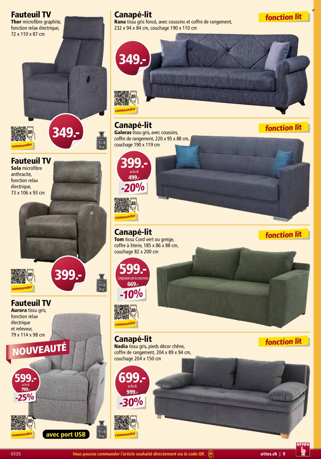 Volantino Otto's - 1.7.2025 - 31.8.2025. Pagina 9. Pagina 9