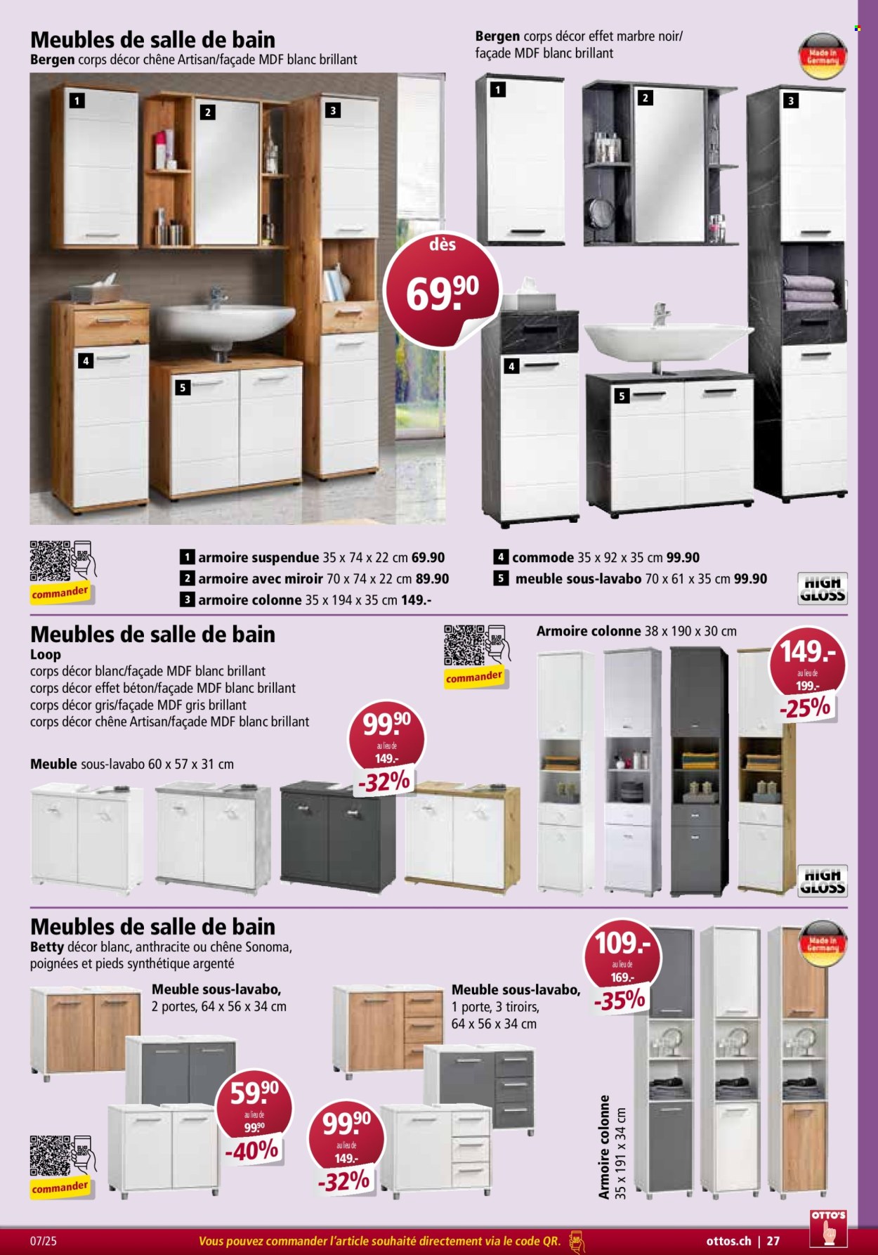 Volantino Otto's - 1.7.2025 - 31.8.2025. Pagina 27. Pagina 27