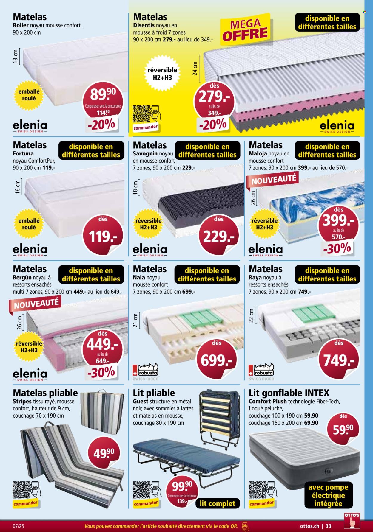 Volantino Otto's - 1.7.2025 - 31.8.2025. Pagina 33. Pagina 33