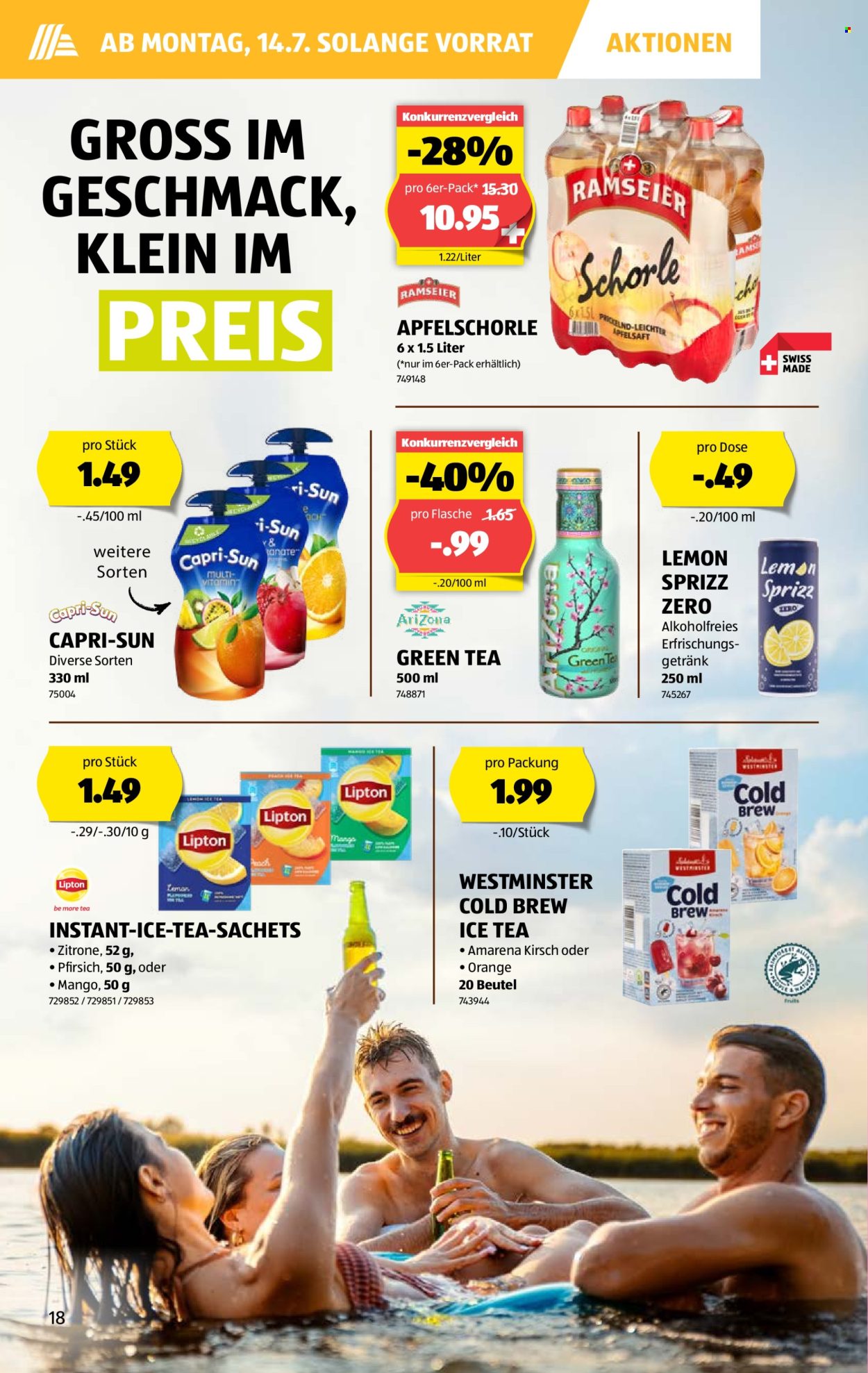 Volantino Aldi - 10.7.2025 - 16.7.2025. Pagina 18. Pagina 18