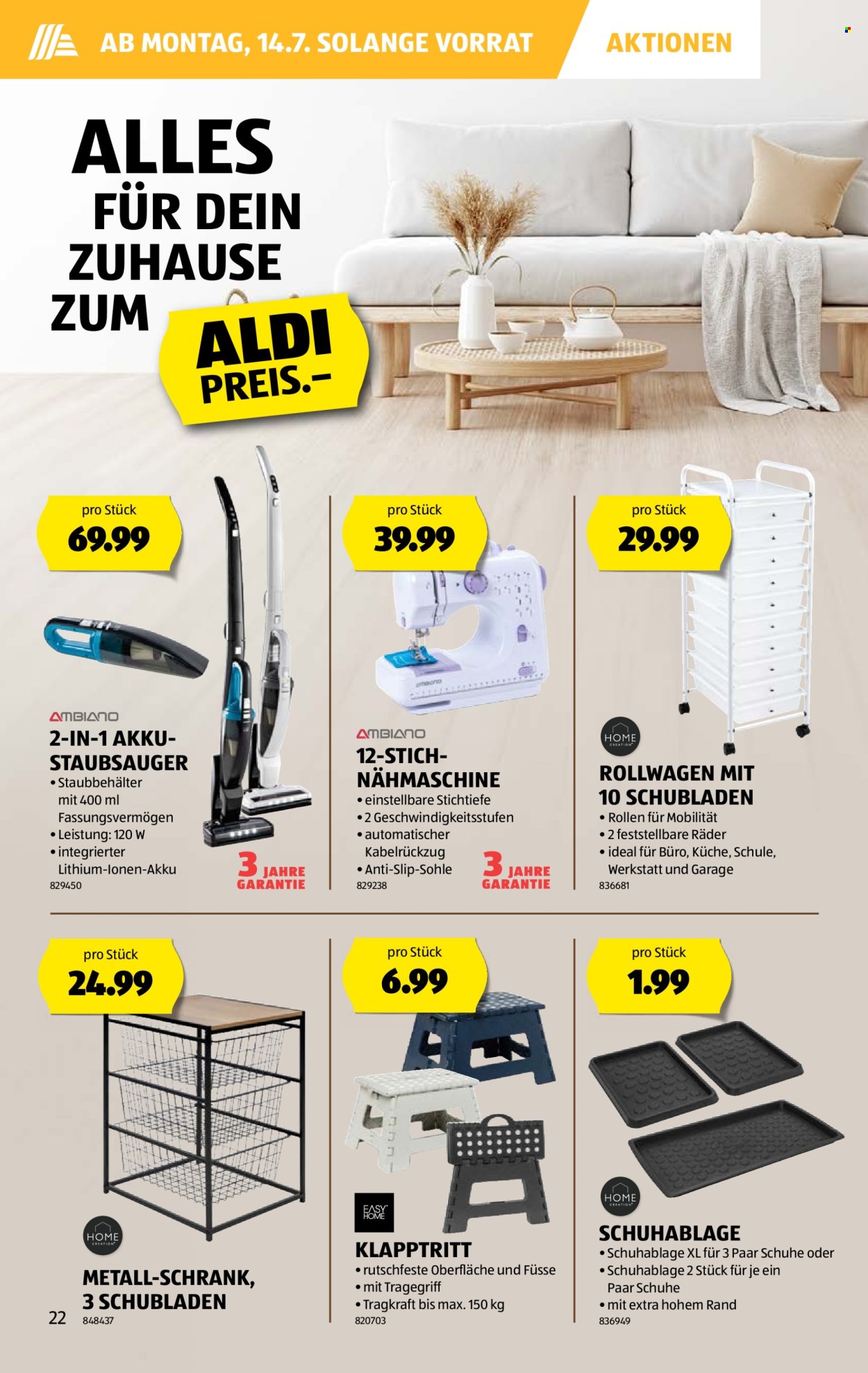 Volantino Aldi - 10.7.2025 - 16.7.2025. Pagina 22. Pagina 22
