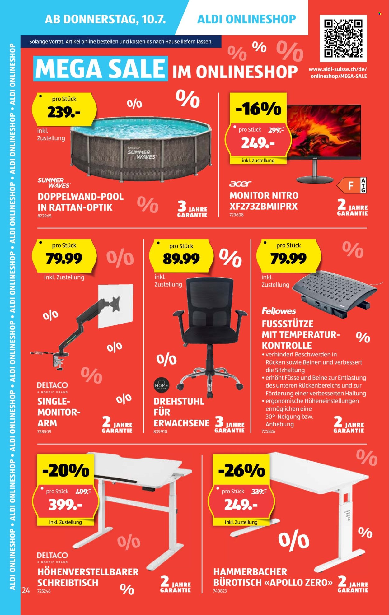Volantino Aldi - 10.7.2025 - 16.7.2025. Pagina 24. Pagina 24