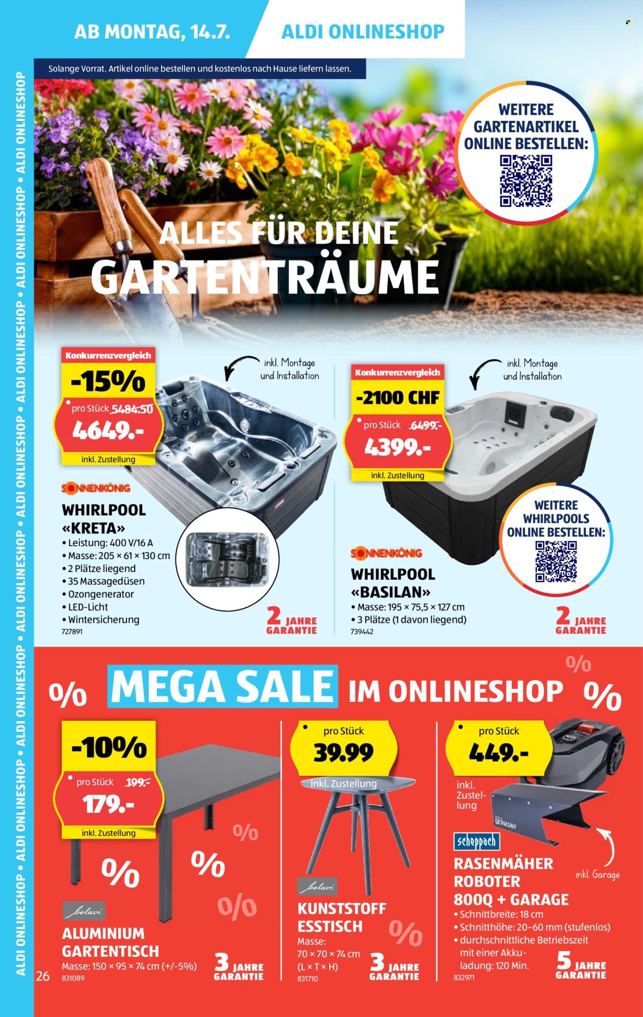 Volantino Aldi - 10.7.2025 - 16.7.2025. Pagina 26. Pagina 26