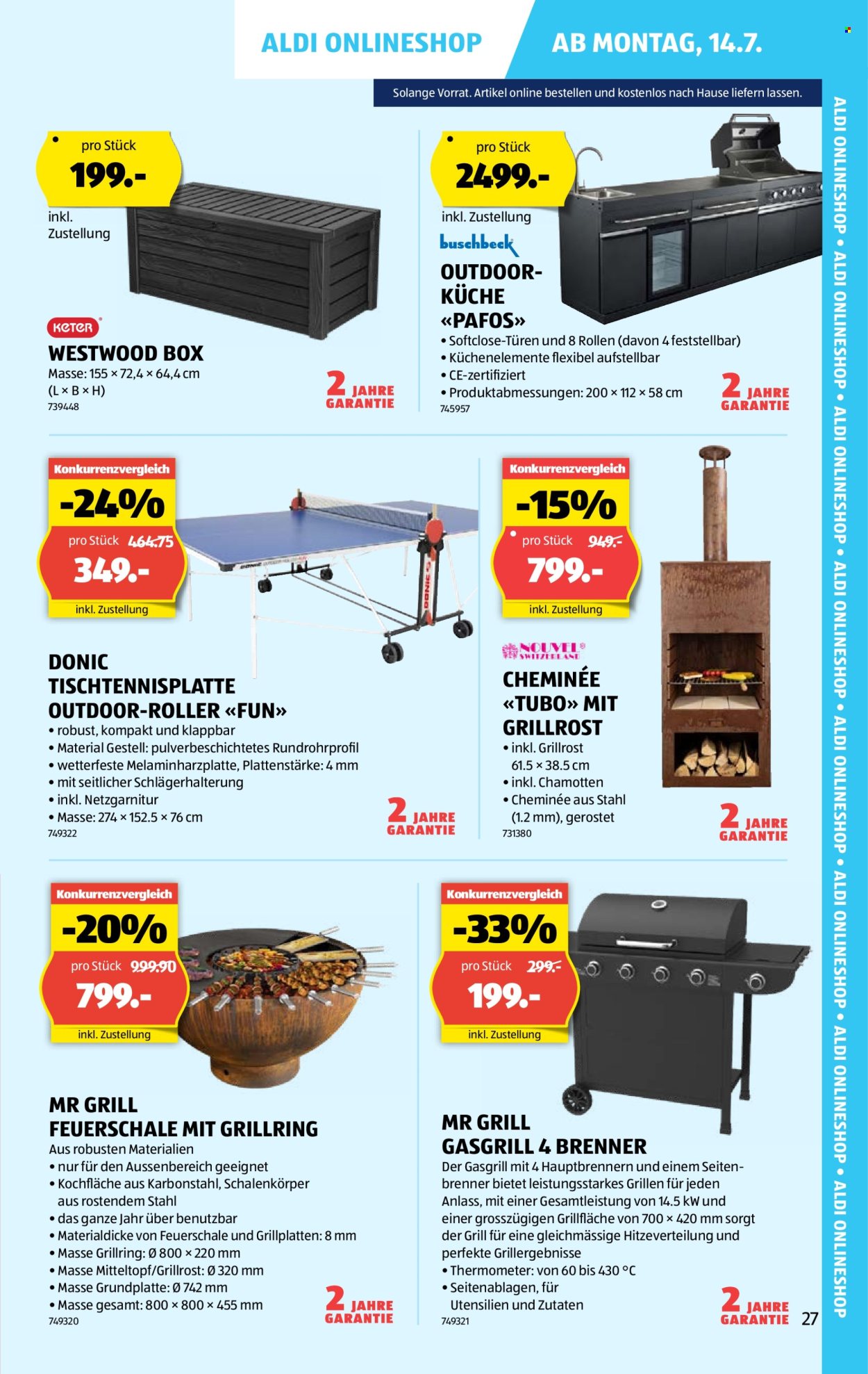 Volantino Aldi - 10.7.2025 - 16.7.2025. Pagina 27. Pagina 27