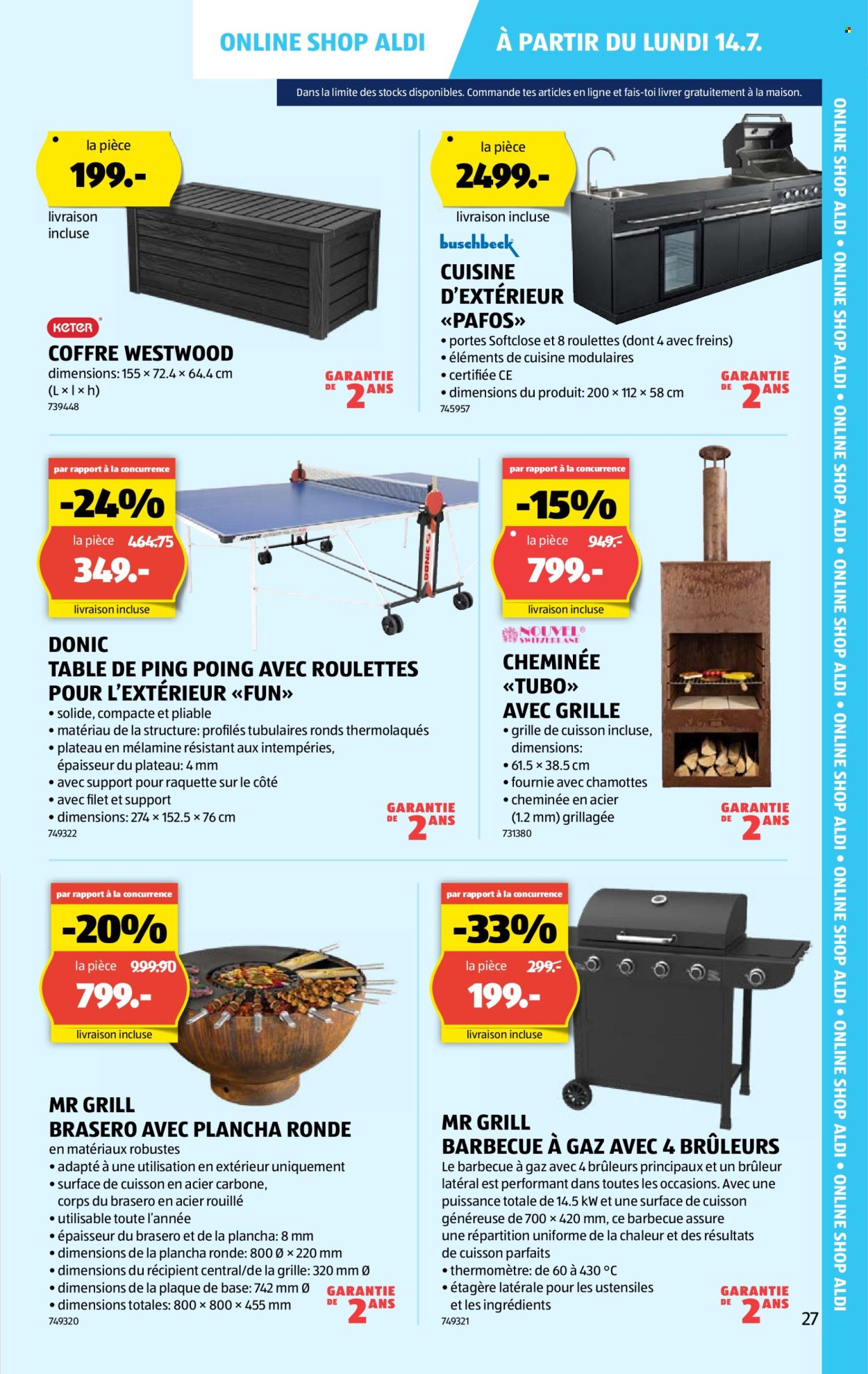 Volantino Aldi - 10.7.2025 - 16.7.2025. Pagina 27. Pagina 27