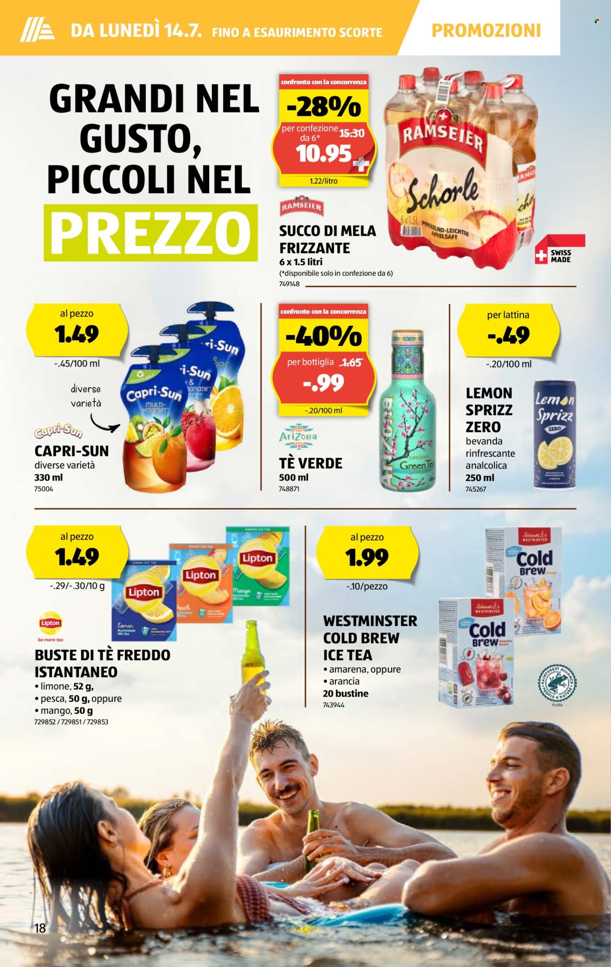 Volantino Aldi - 10.7.2025 - 16.7.2025. Pagina 18. Pagina 18