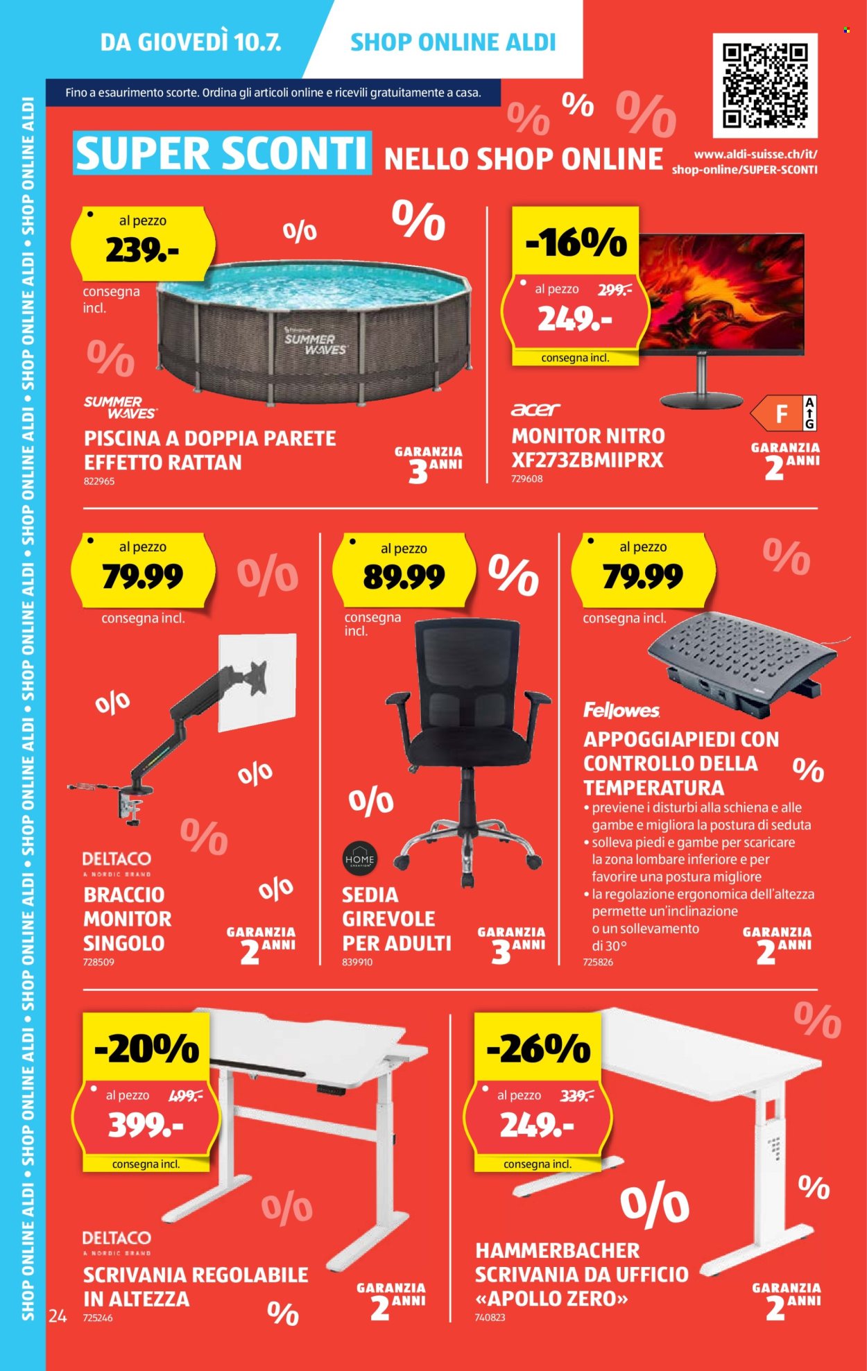 Volantino Aldi - 10.7.2025 - 16.7.2025. Pagina 24. Pagina 24