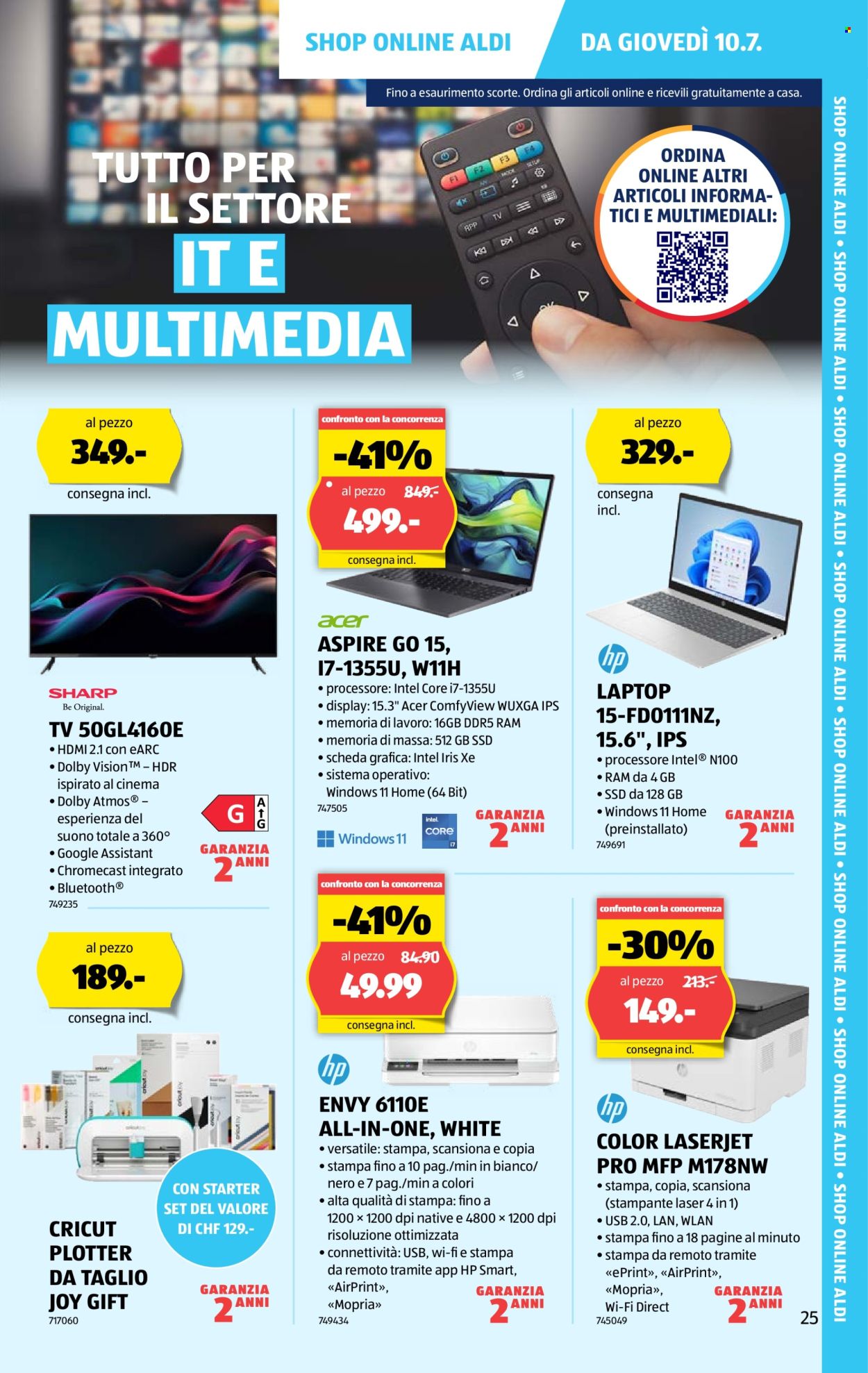 Volantino Aldi - 10.7.2025 - 16.7.2025. Pagina 25. Pagina 25