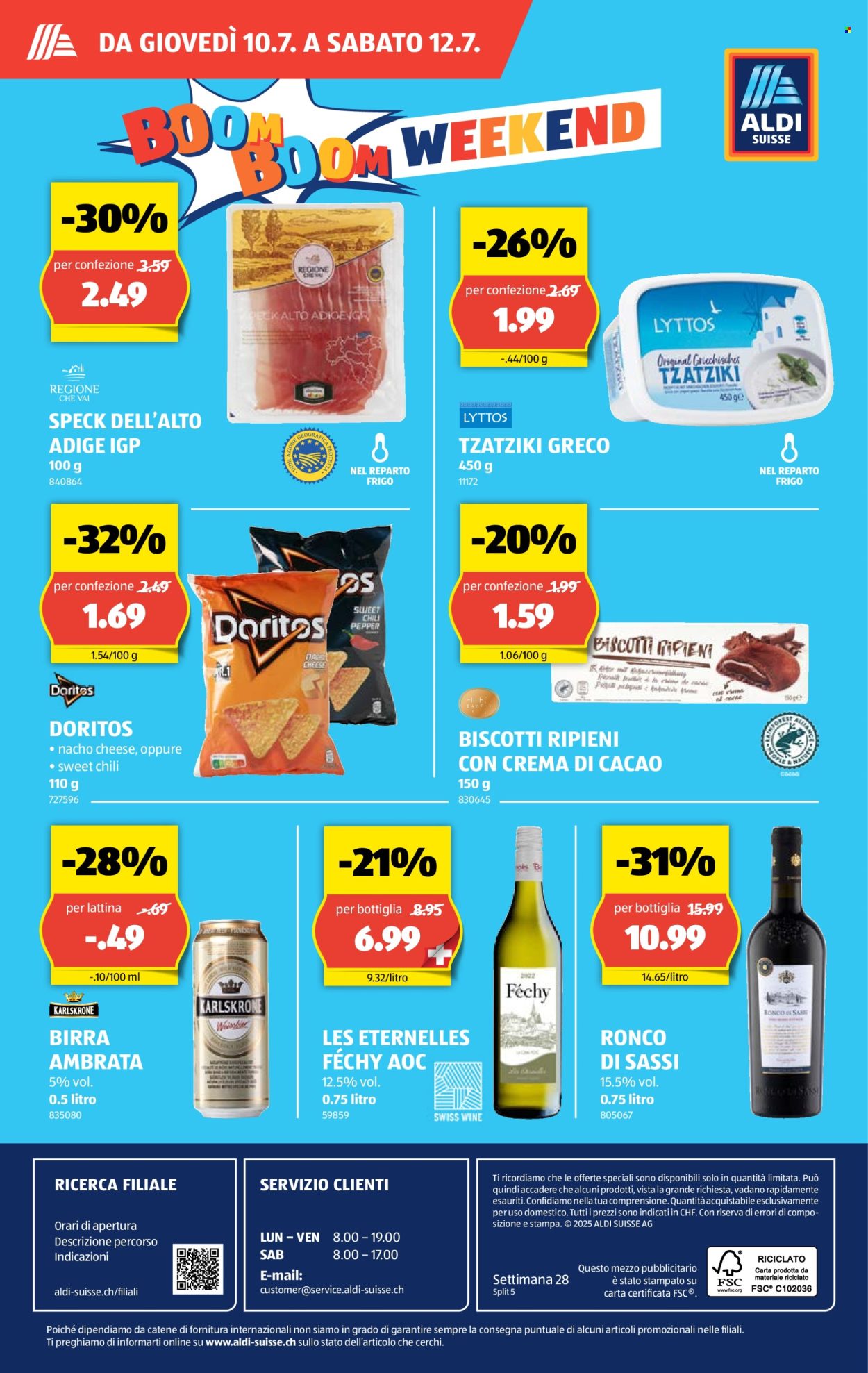 Volantino Aldi - 10.7.2025 - 16.7.2025. Pagina 28. Pagina 28