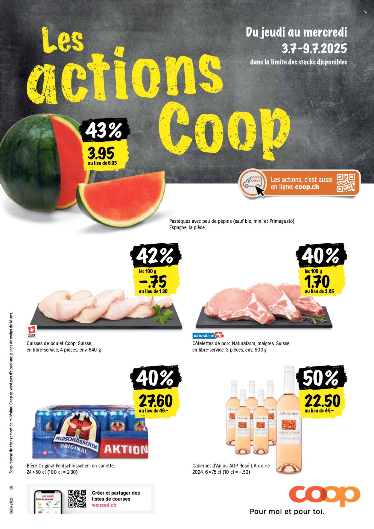 Volantino Coop - 3.7.2025 - 9.7.2025. Pagina 1. Pagina 1