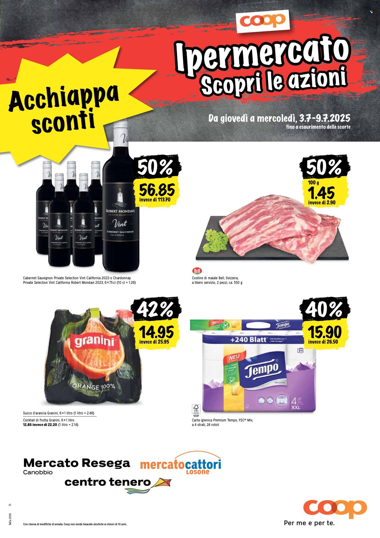 Volantino Coop - 3.7.2025 - 9.7.2025. Pagina 21. Pagina 21
