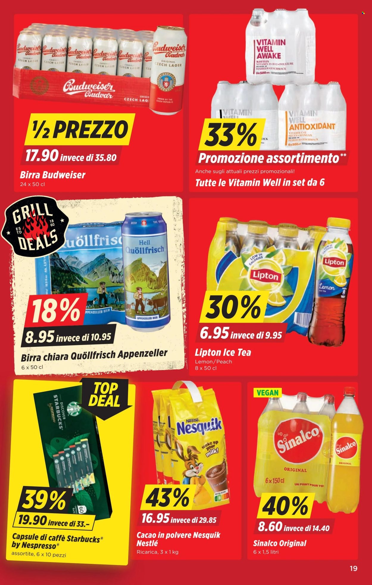 Volantino Denner - 8.7.2025 - 14.7.2025. Pagina 19. Pagina 19