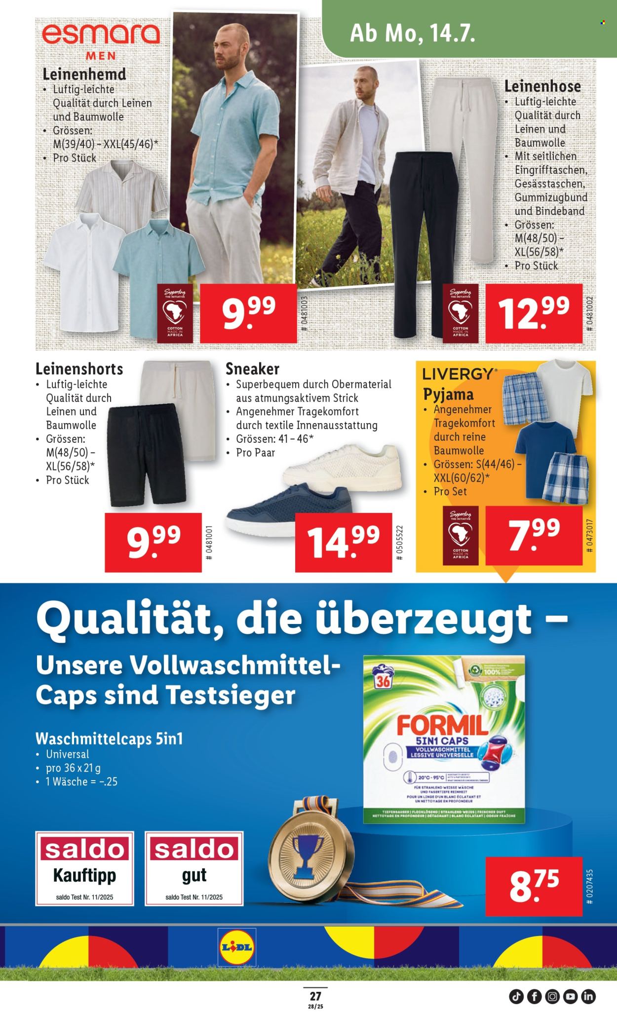 Volantino Lidl - 10.7.2025 - 16.7.2025. Pagina 29. Pagina 29