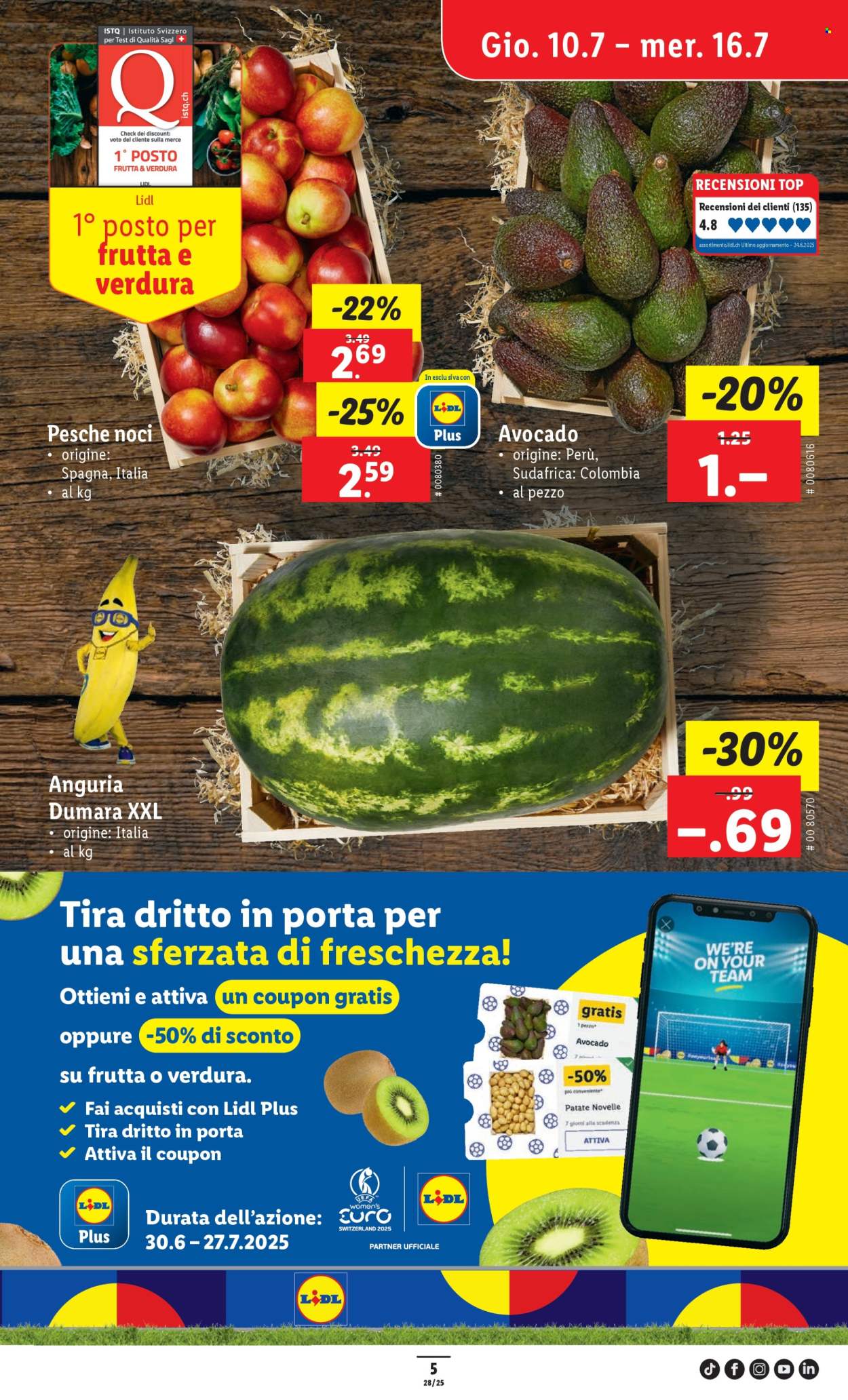 Volantino Lidl - 10.7.2025 - 16.7.2025. Pagina 5. Pagina 5