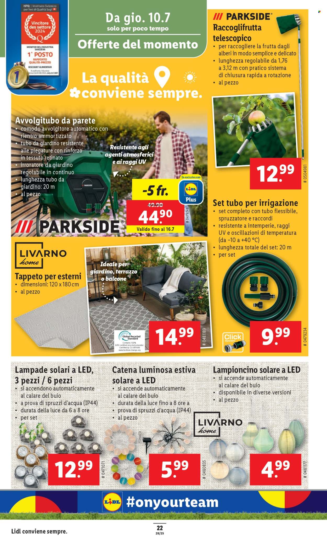 Volantino Lidl - 10.7.2025 - 16.7.2025. Pagina 24. Pagina 24