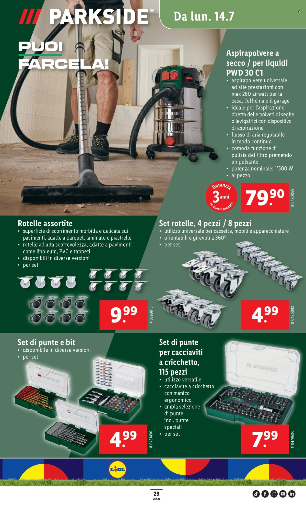 Volantino Lidl - 10.7.2025 - 16.7.2025. Pagina 31. Pagina 31