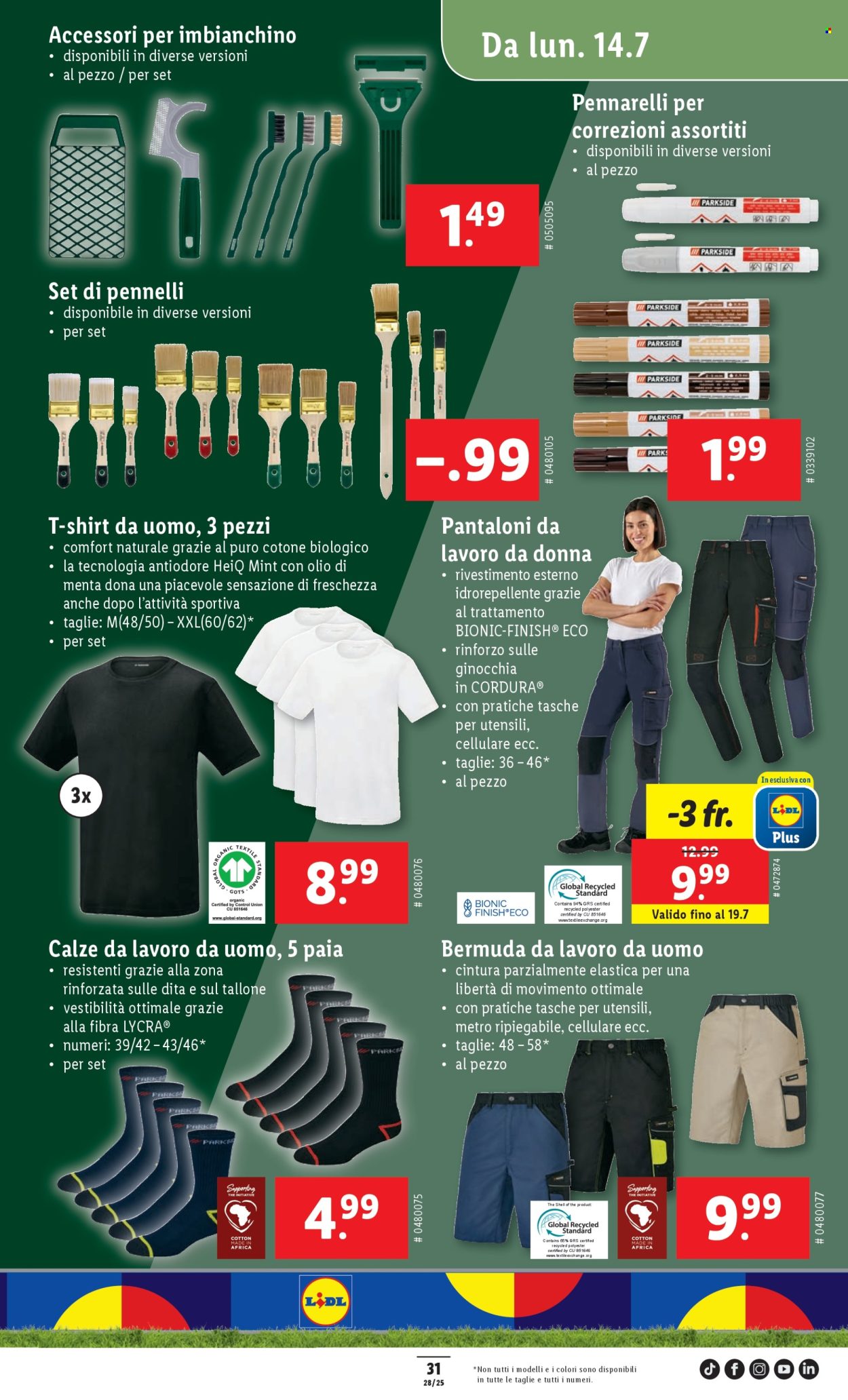 Volantino Lidl - 10.7.2025 - 16.7.2025. Pagina 33. Pagina 33